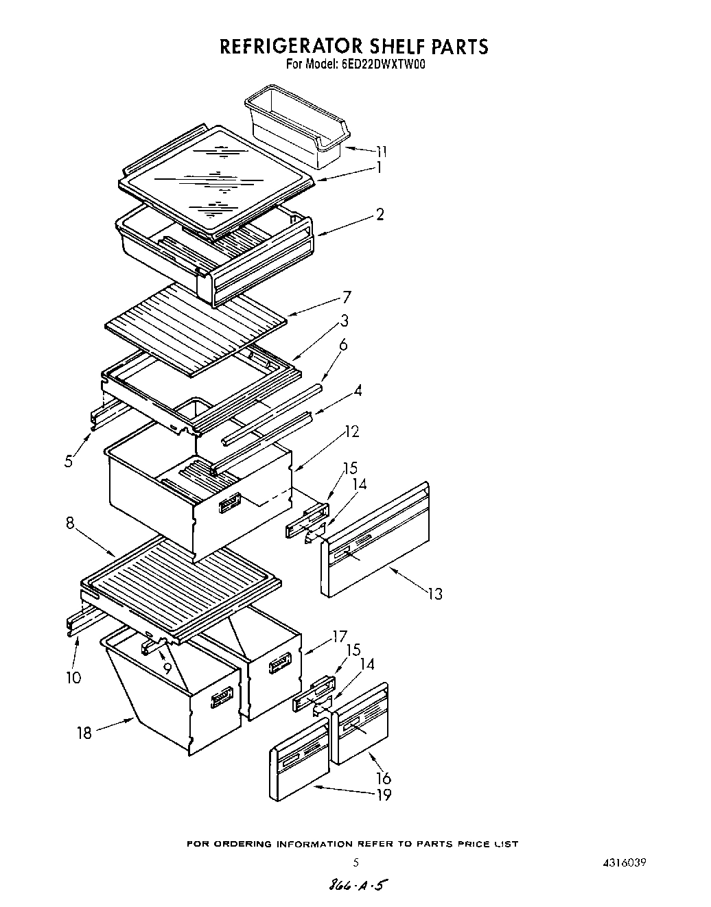 04 - REFRIGERATOR SHELF