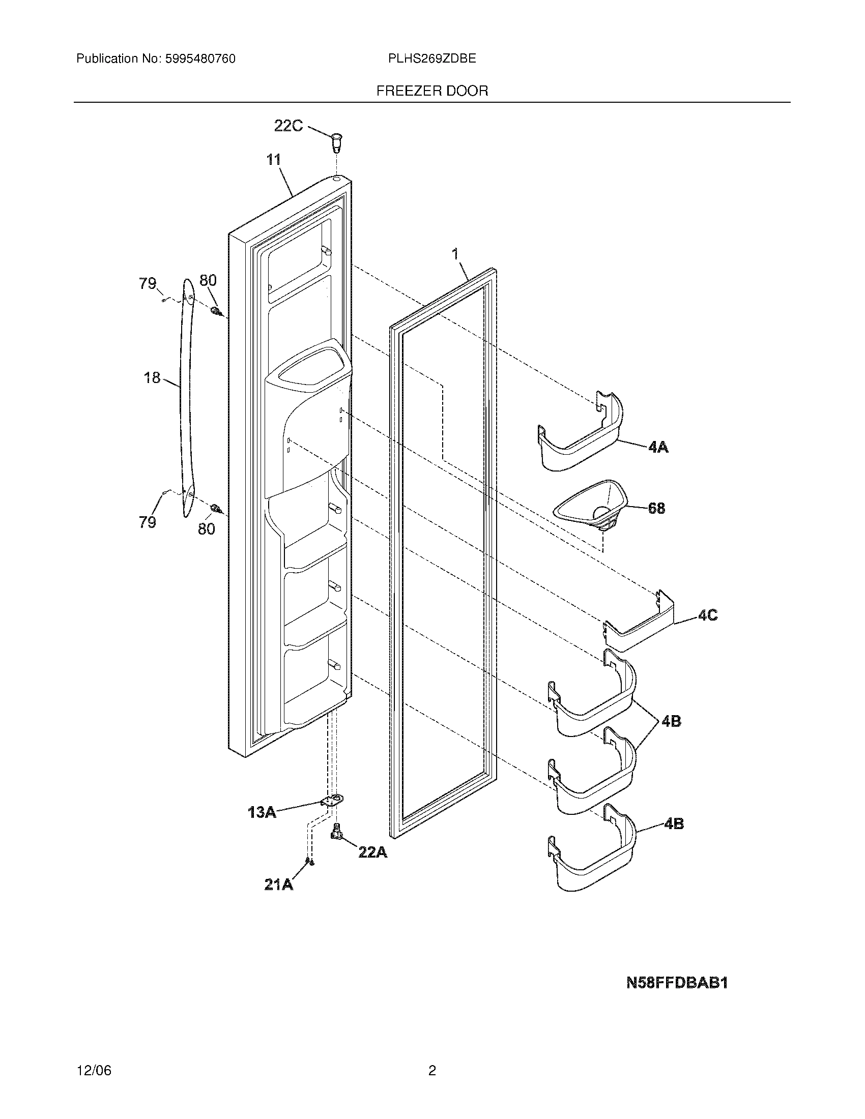03 - FREEZER DOOR