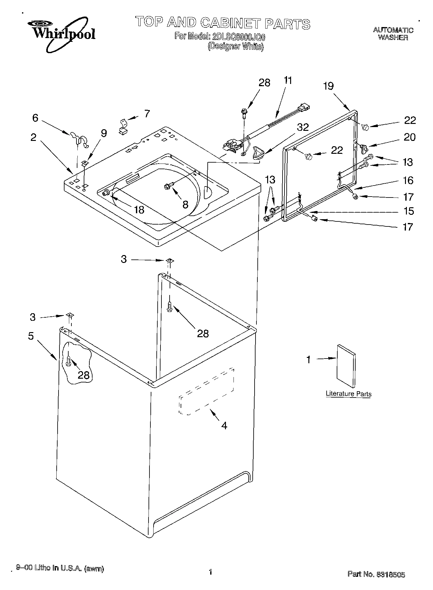 01 - TOP AND CABINET, LITERATURE