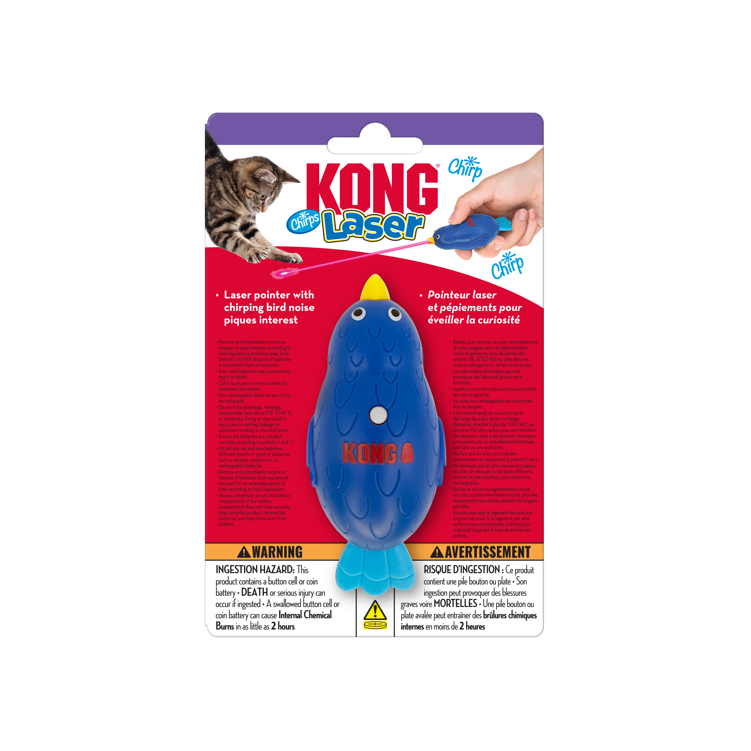 Laser Chirps Bird onpack product image