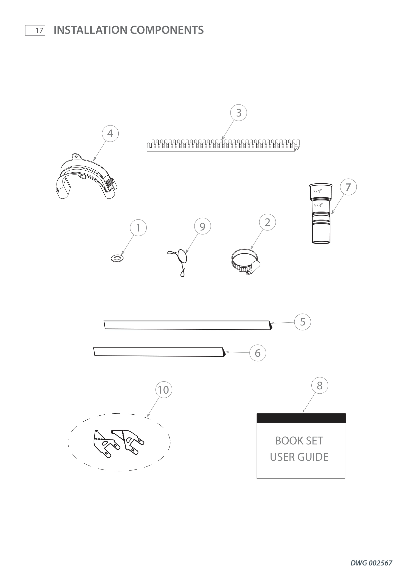 INSTALLATION COMPONENTS
