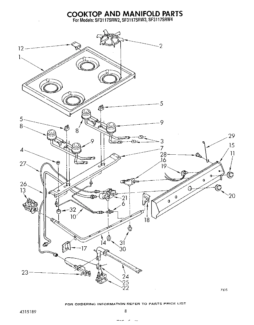 06 - COOK TOP AND MANIFOLD , LITERATURE