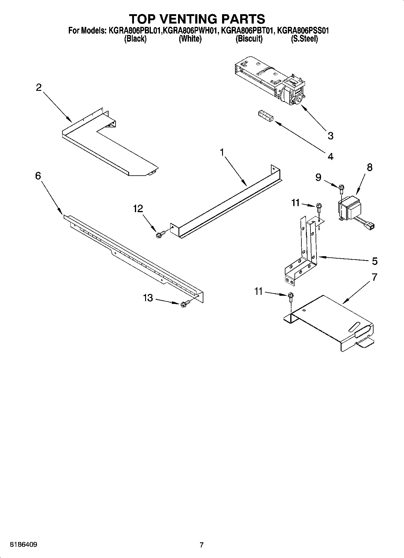 05 - TOP VENTING PARTS