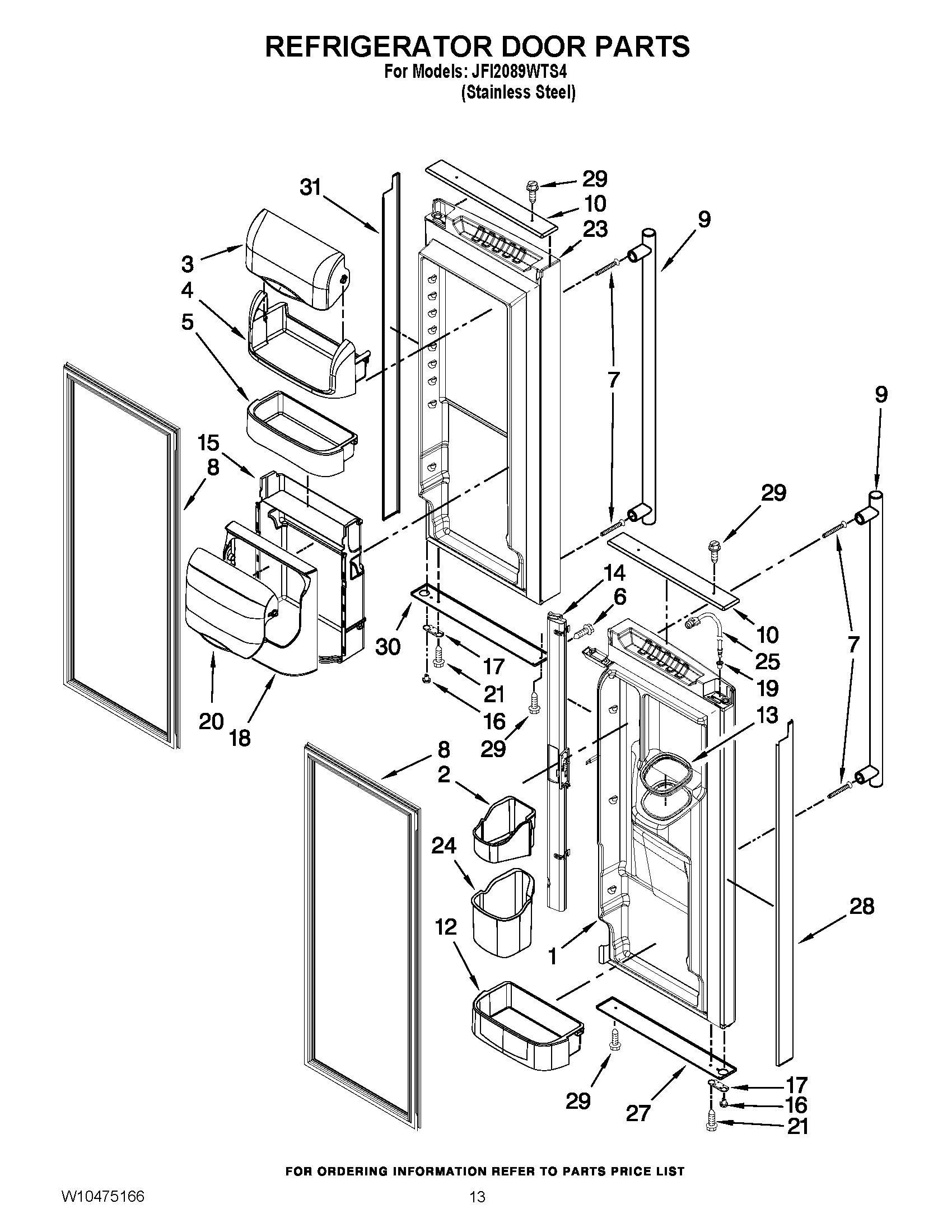 07 - REFRIGERATOR DOOR PARTS