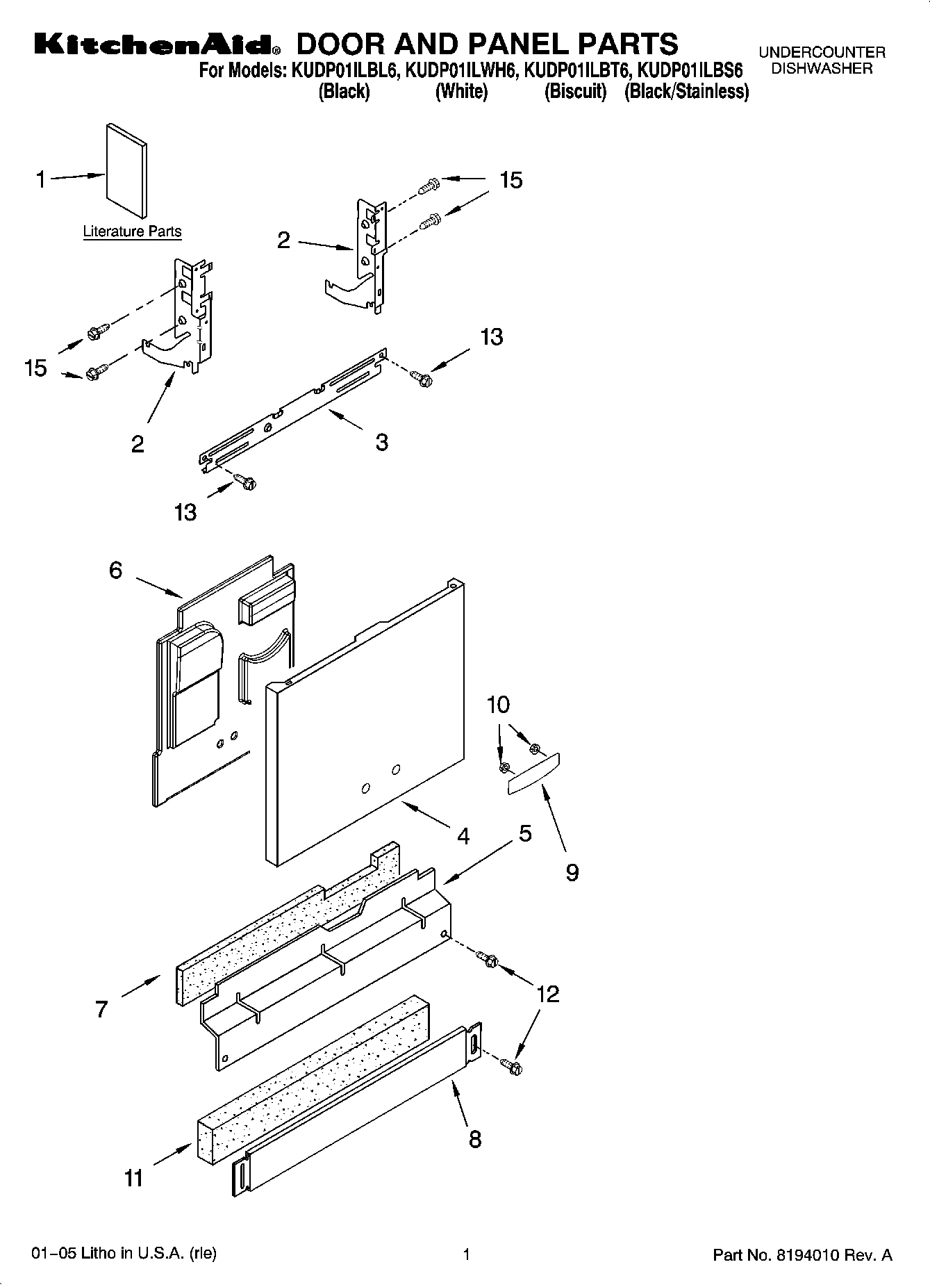 01 - DOOR AND PANEL PARTS