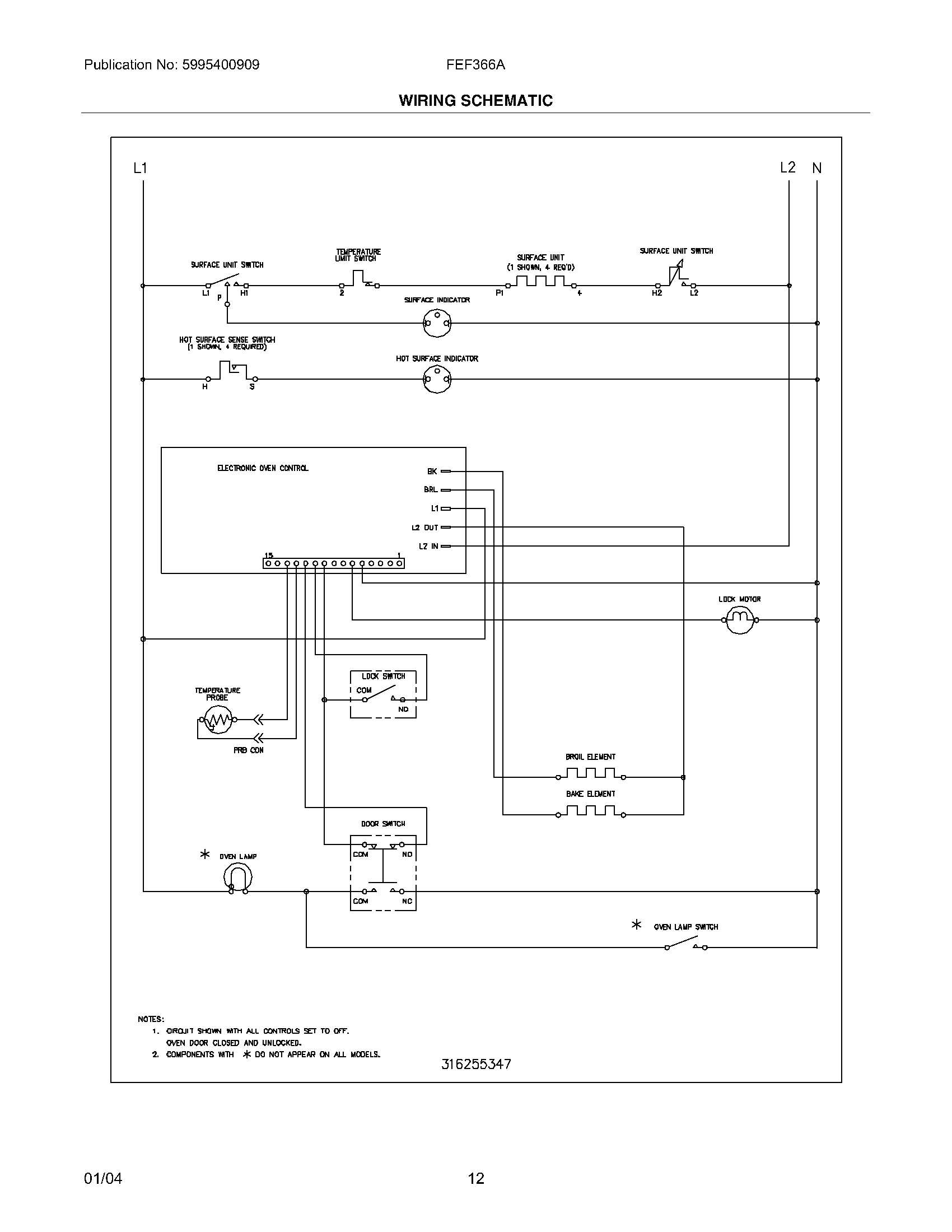 10 - WIRING SCHEMATIC