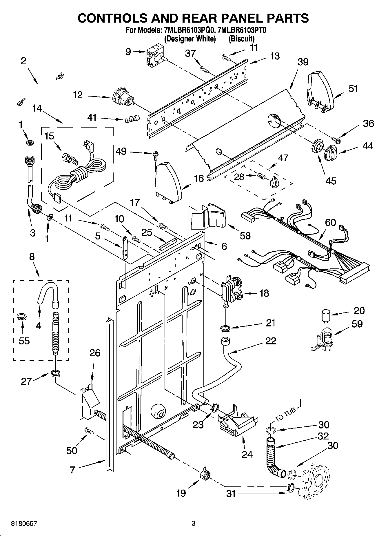 02 - CONTROLS AND REAR PANEL PARTS