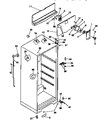 03 - CABINET, FAN ASSY