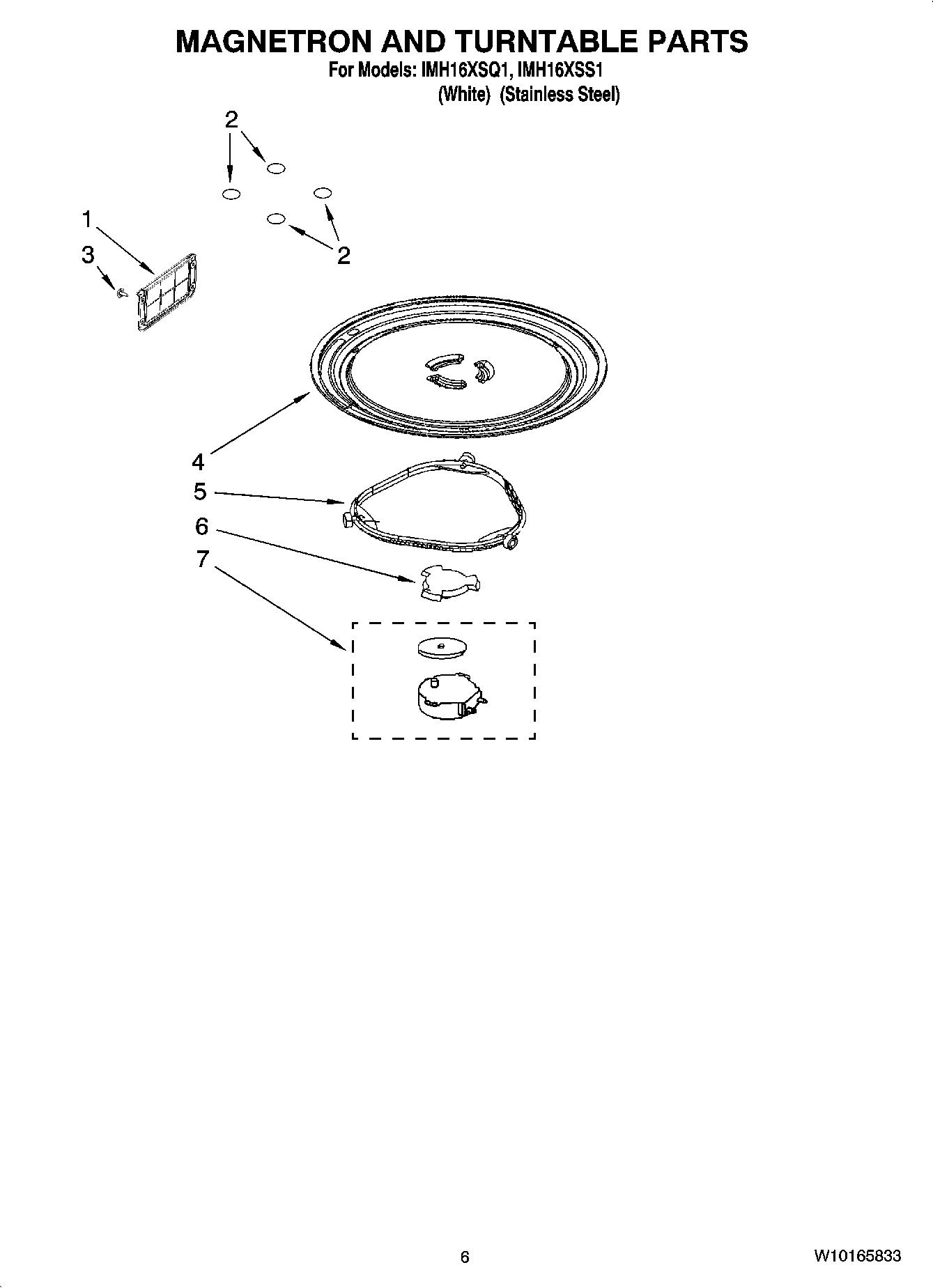 05 - MAGNETRON AND TURNTABLE PARTS