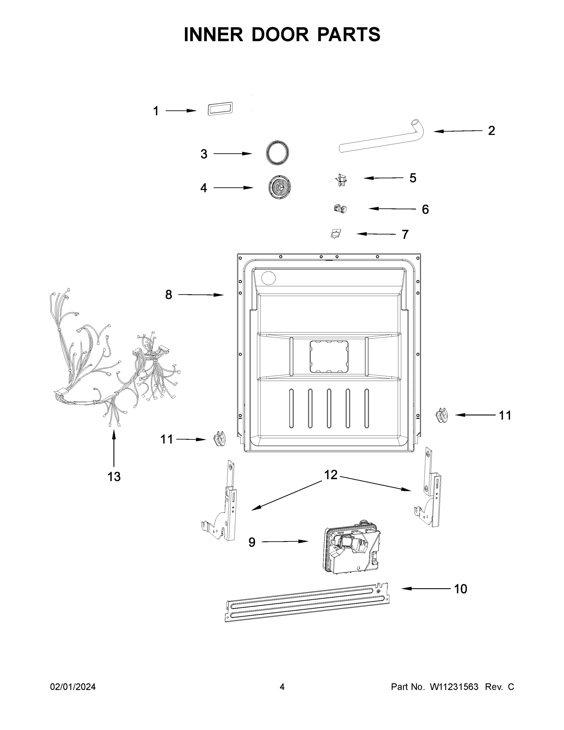 03 - INNER DOOR PARTS