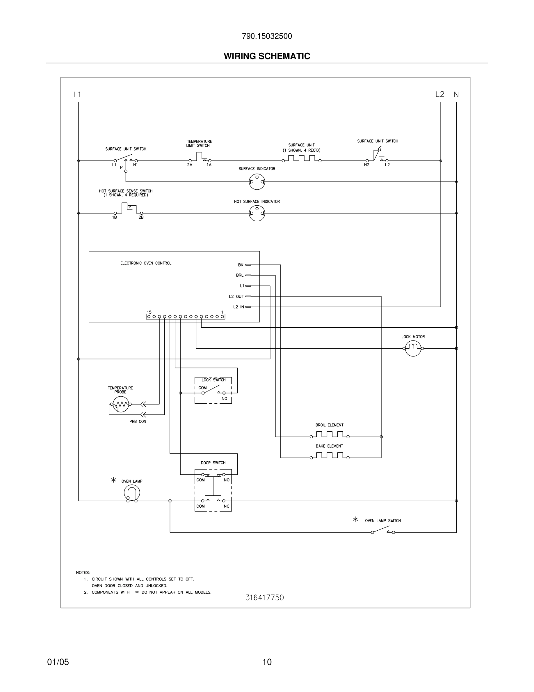 10 - WIRING SCHEMATIC