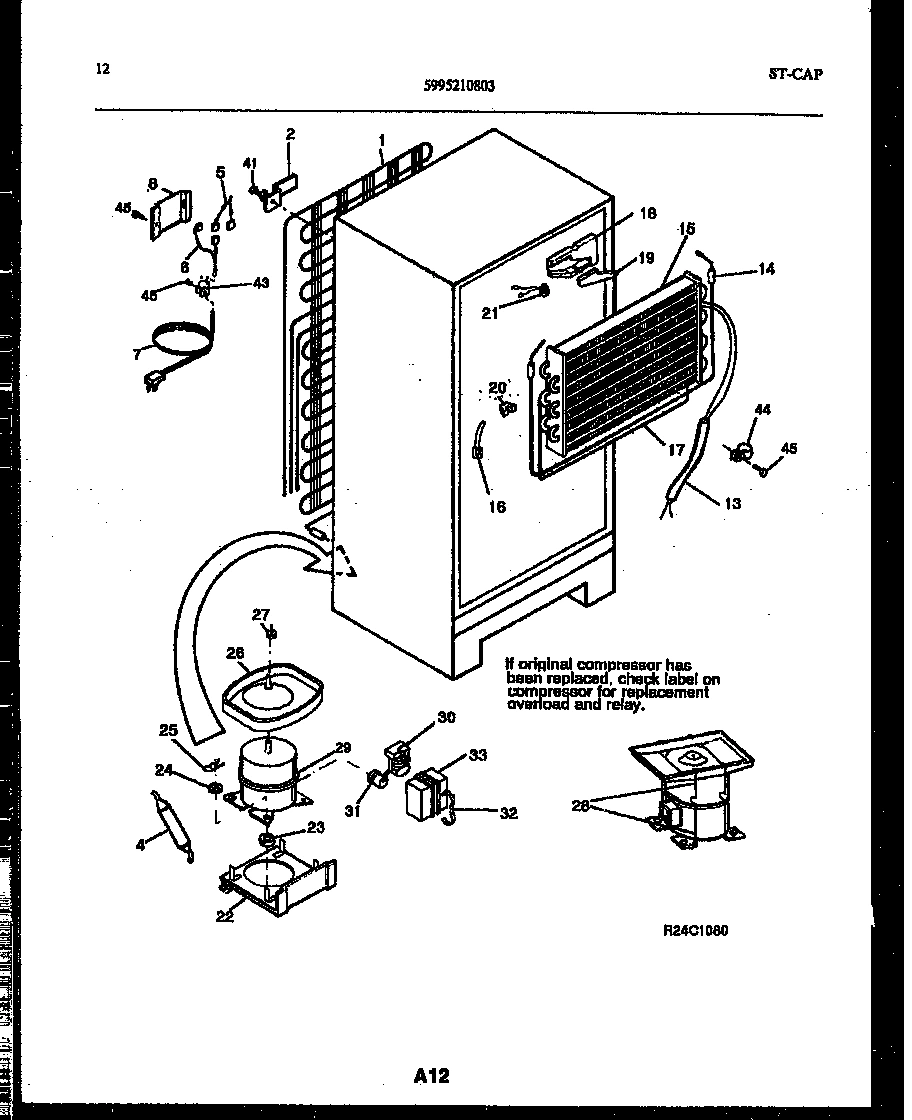 07 - SYSTEM AND AUTOMATIC DEFROST PARTS