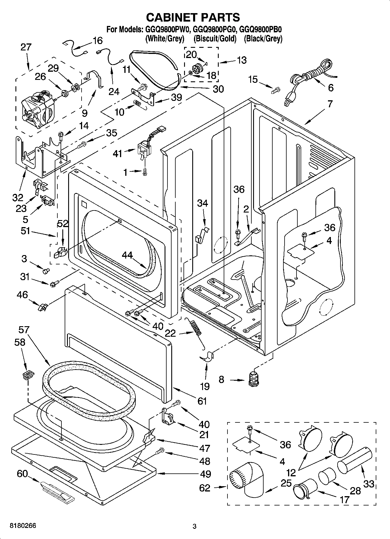 02 - CABINET PARTS