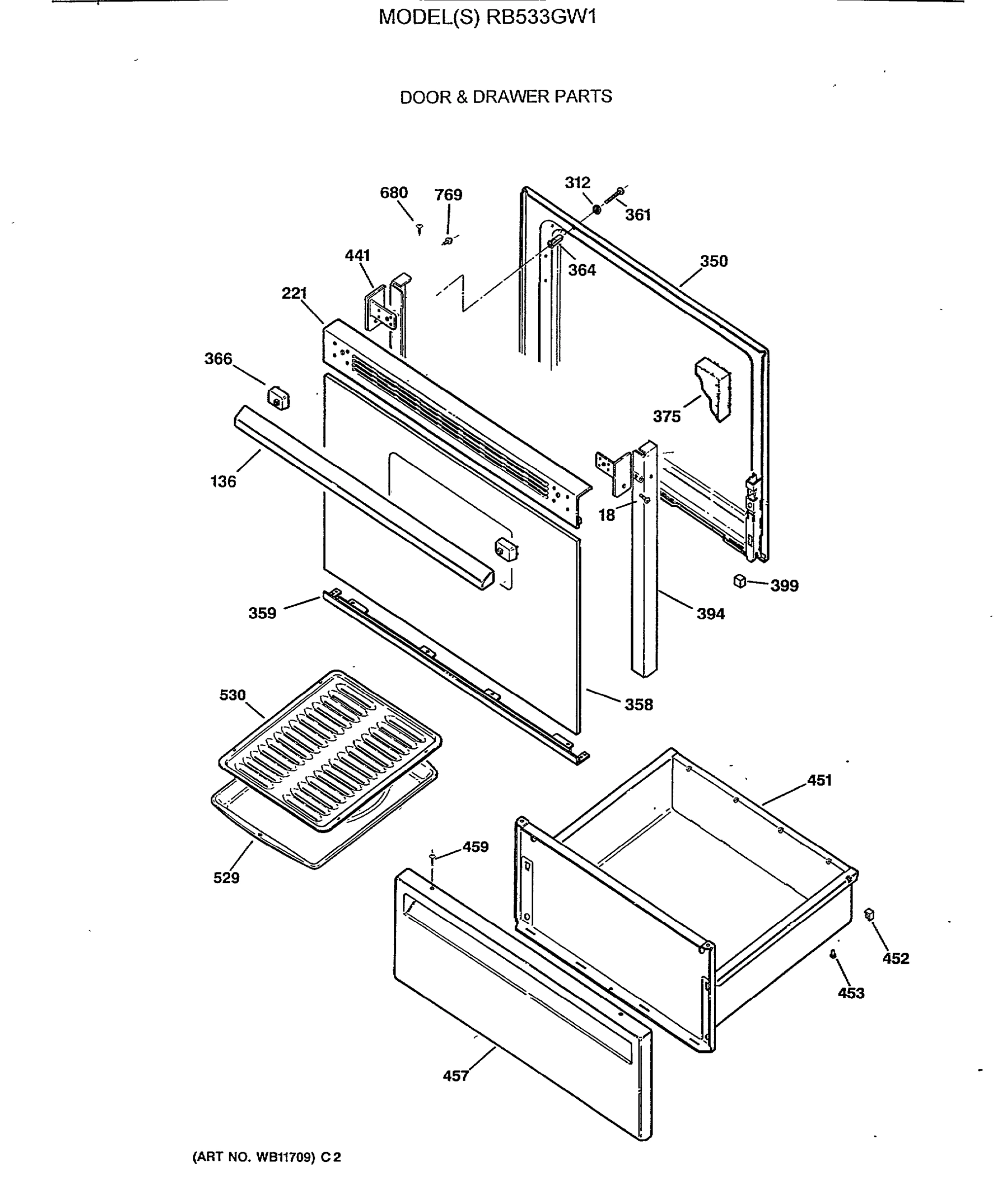 DOOR & DRAWER PARTS