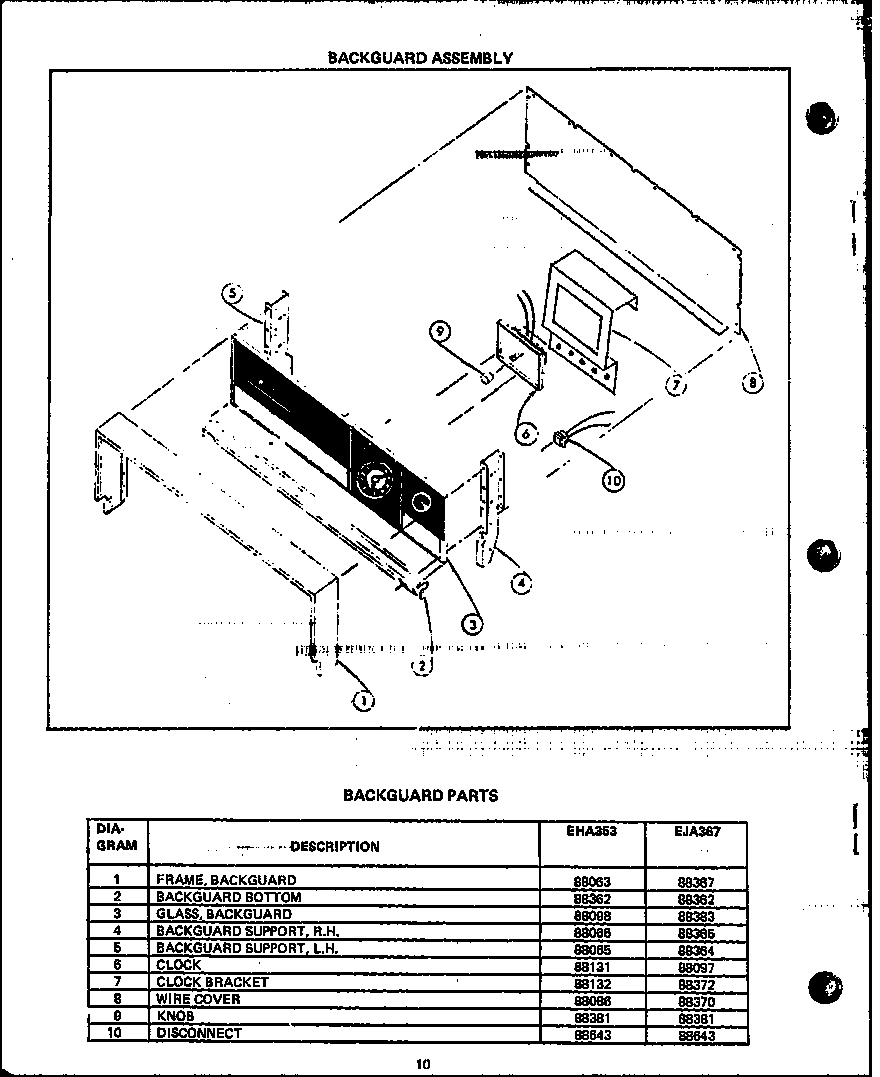 01 - BACKGUARD ASSY