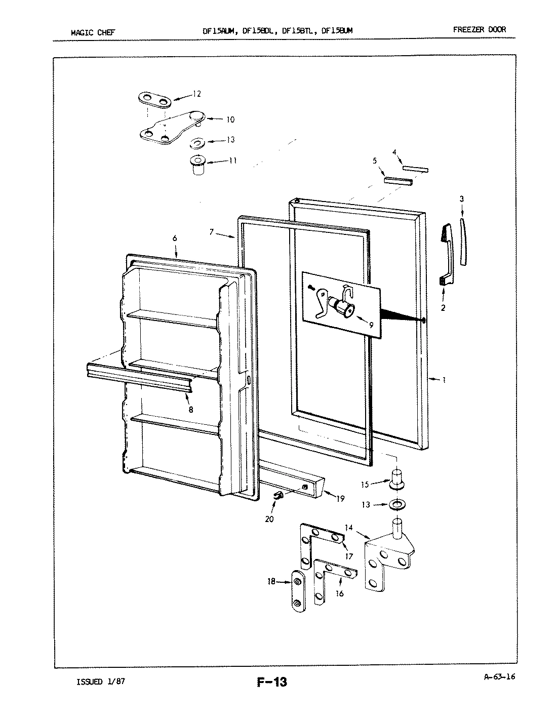 02 - FREEZER DOOR