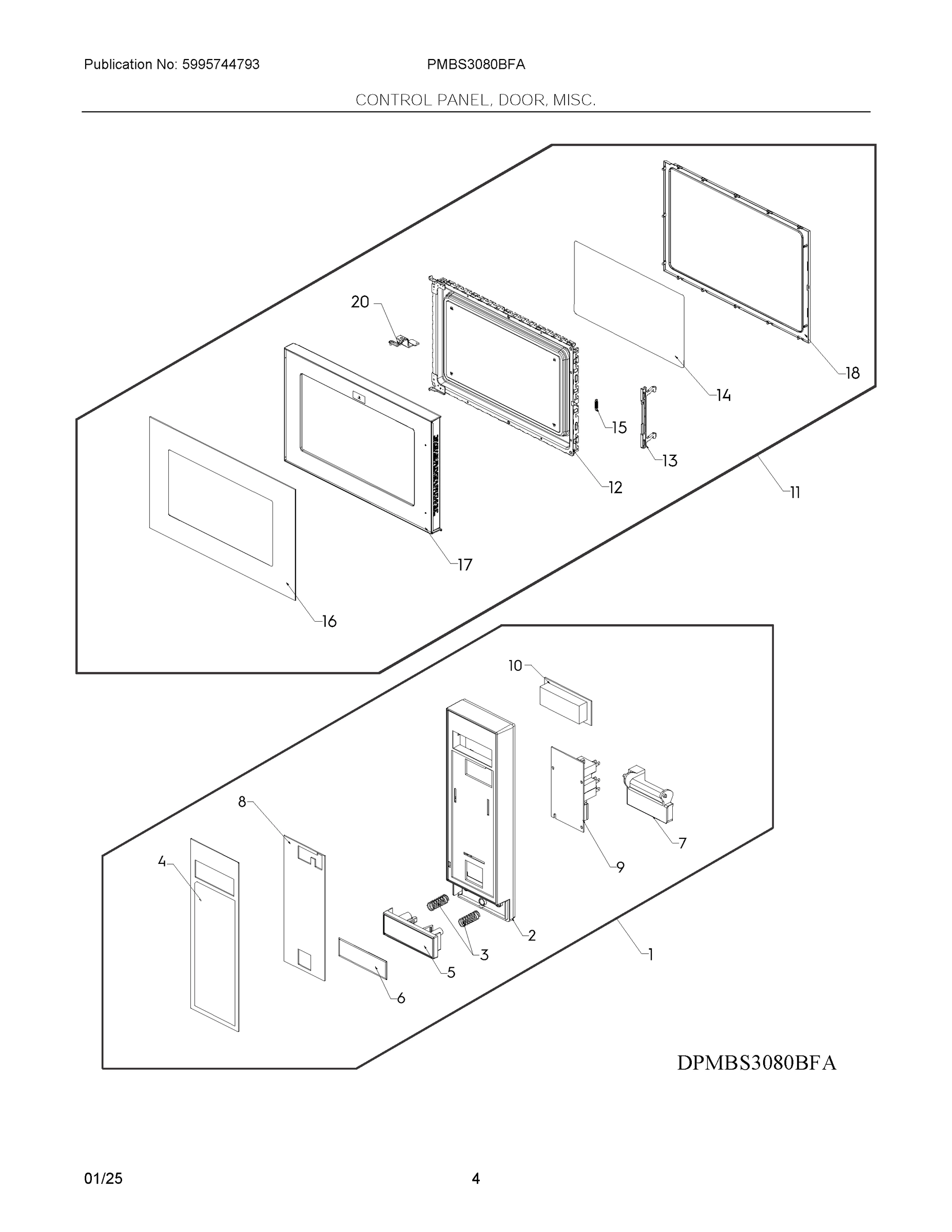 03 - CONTROL PANEL, DOOR, MISC.