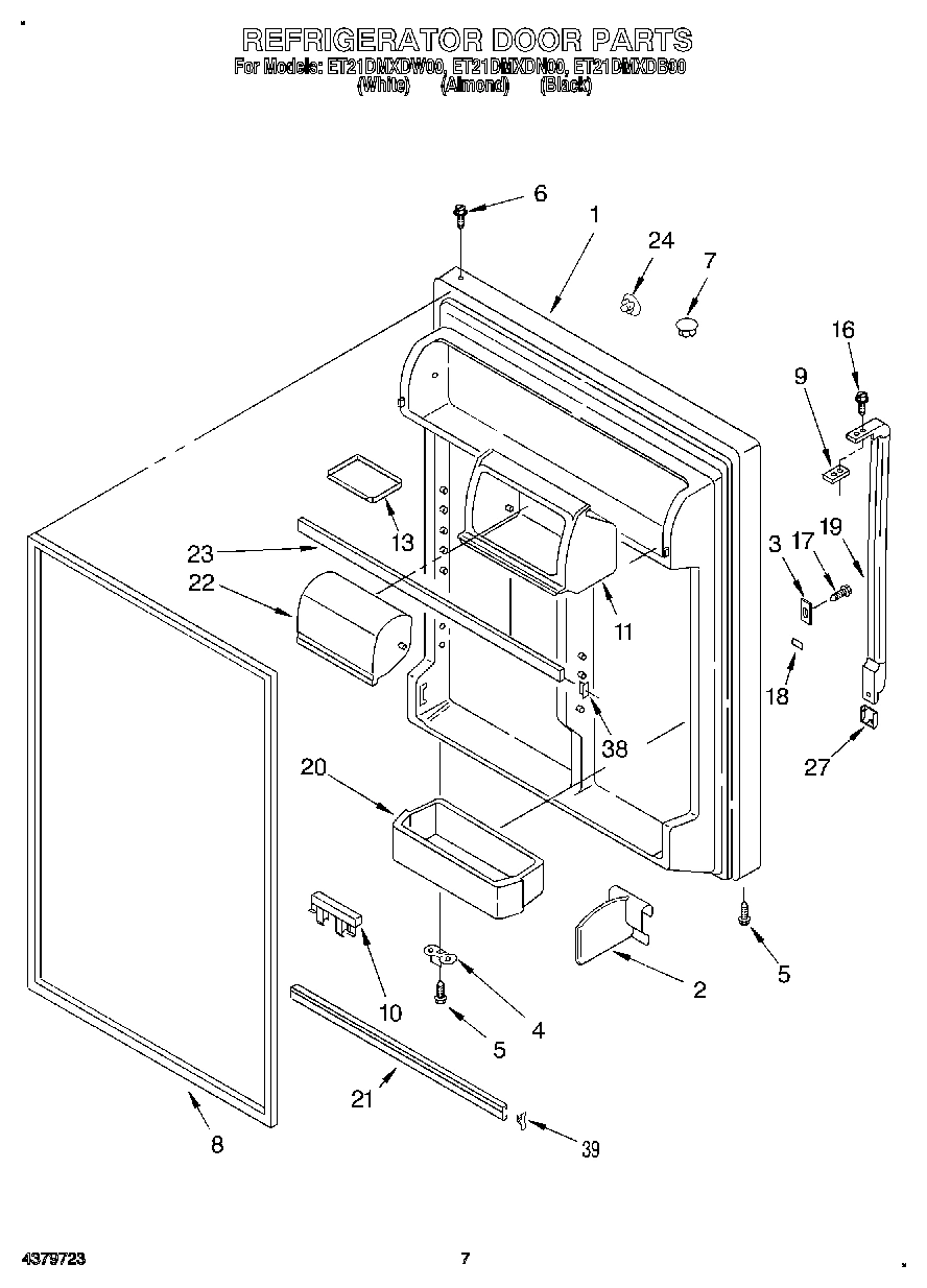 04 - REFRIGERATOR DOOR