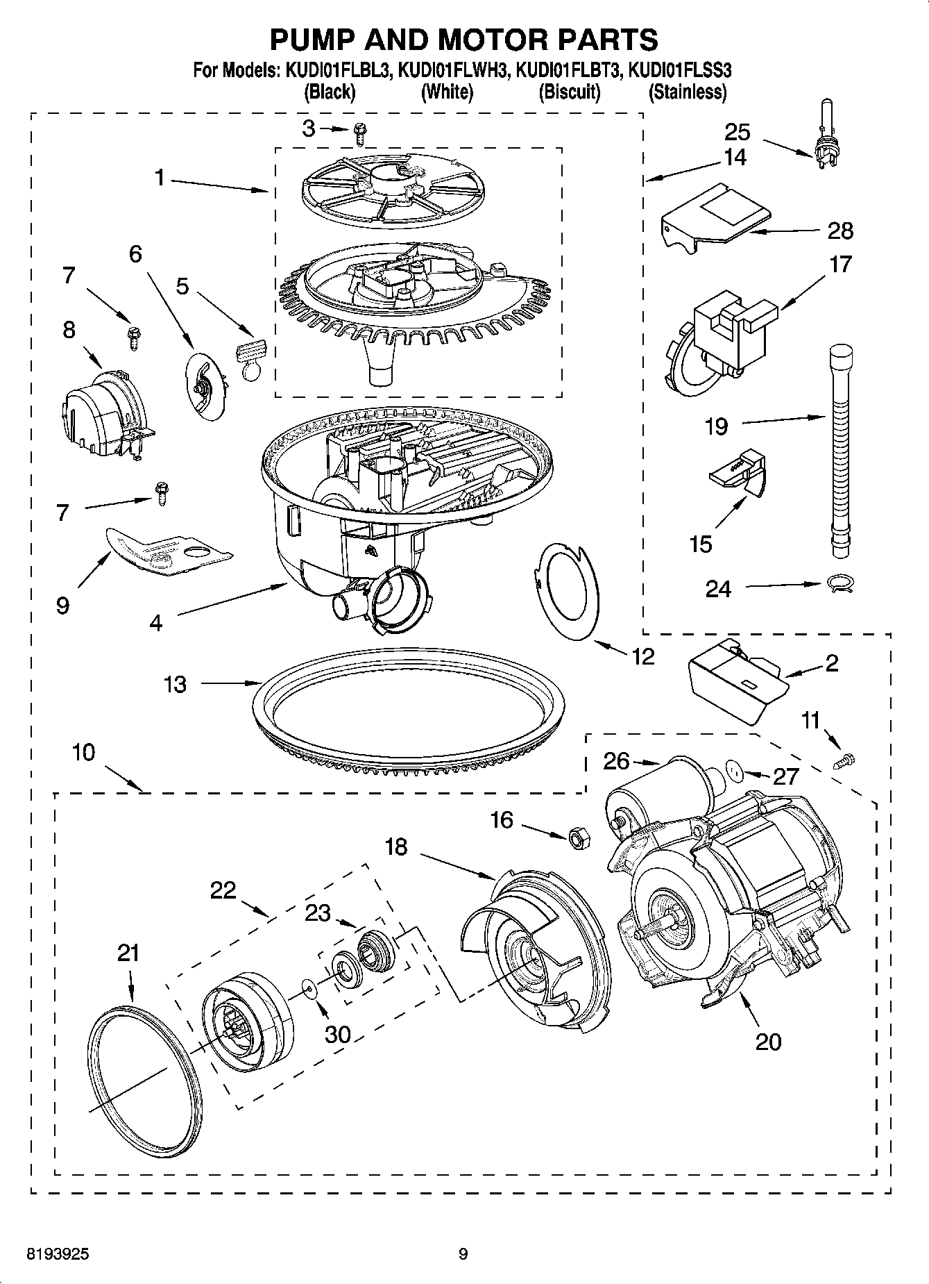 08 - PUMP AND MOTOR PARTS
