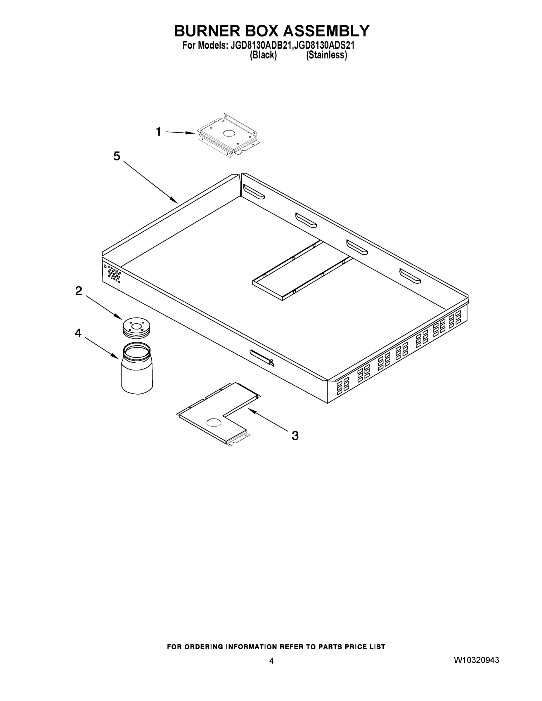 03 - BURNER BOX ASSEMBLY