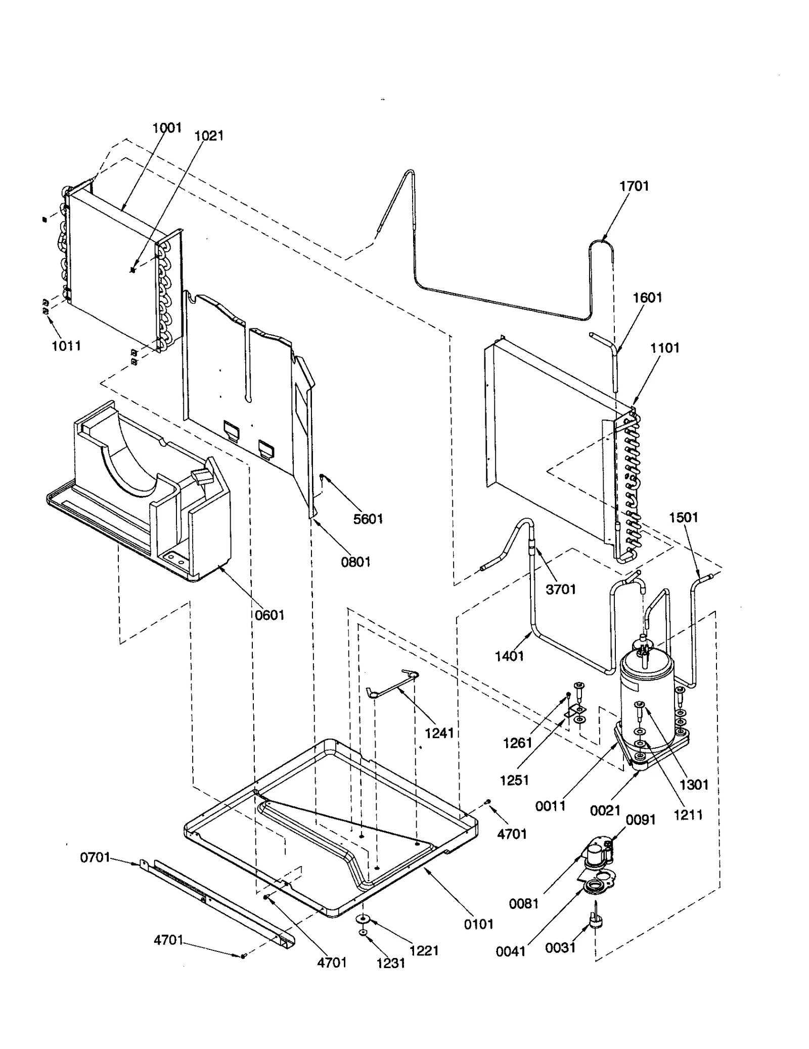 BASE PAN ASSEMBLY