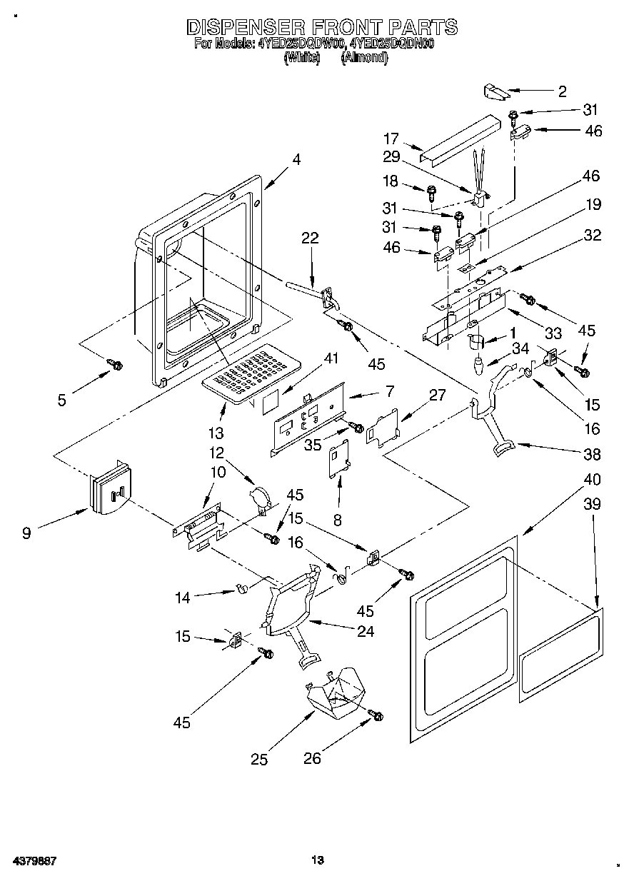 08 - DISPENSER FRONT