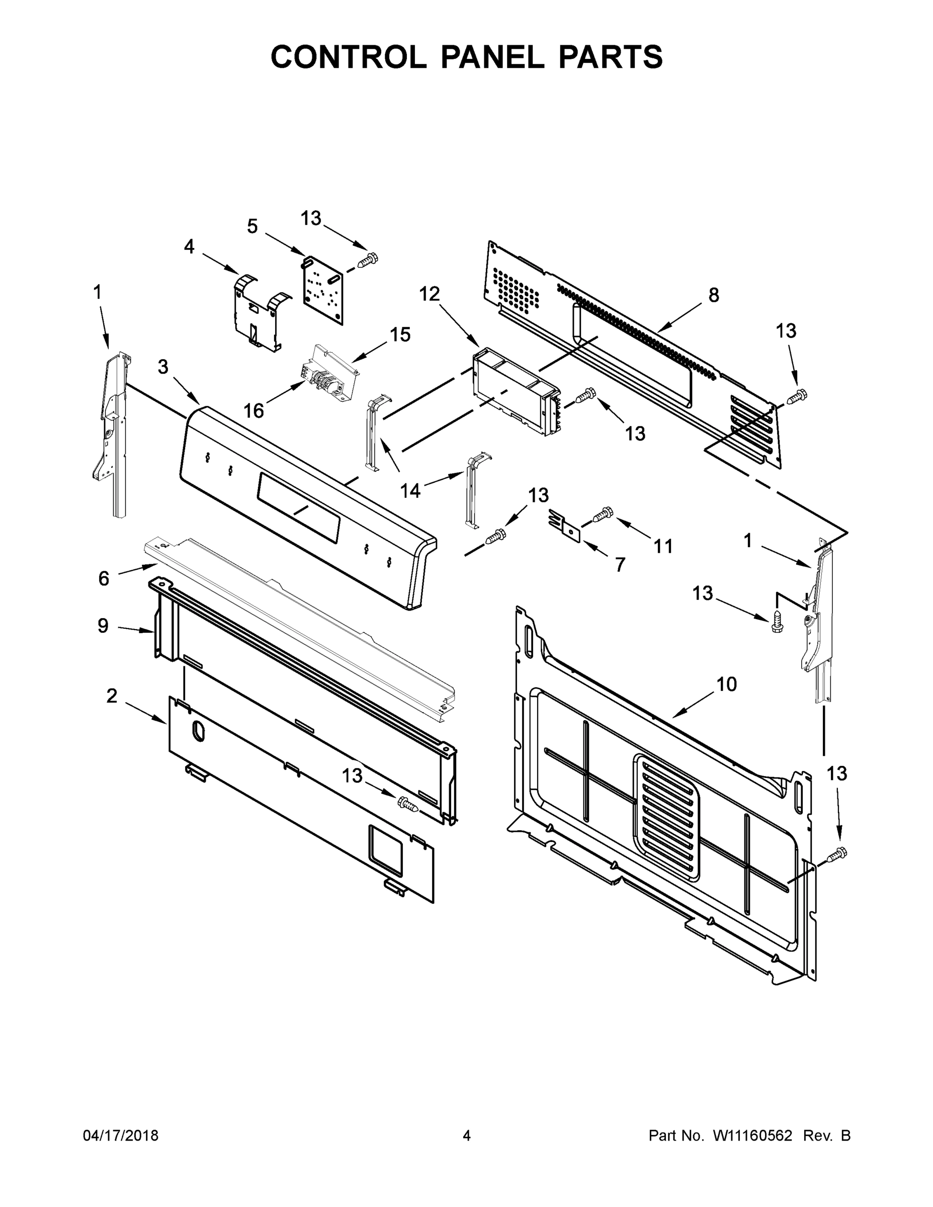 03 - CONTROL PANEL PARTS
