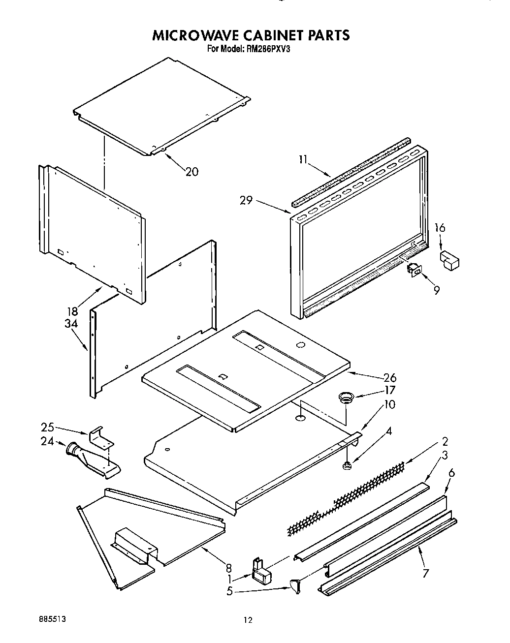 08 - MICROWAVE CABINET, OPTIONAL