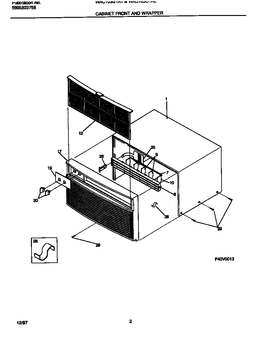 02 - CABINET  FRONT  AND  WRAPPER