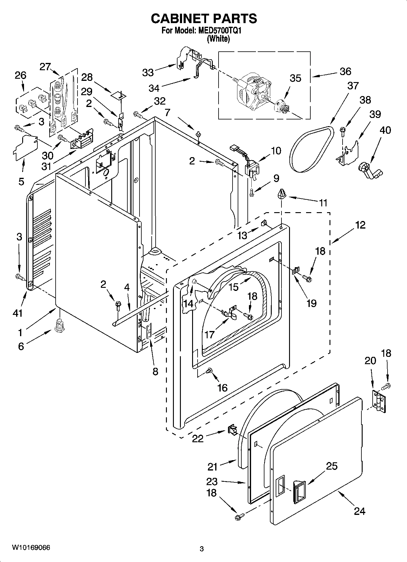 02 - CABINET PARTS