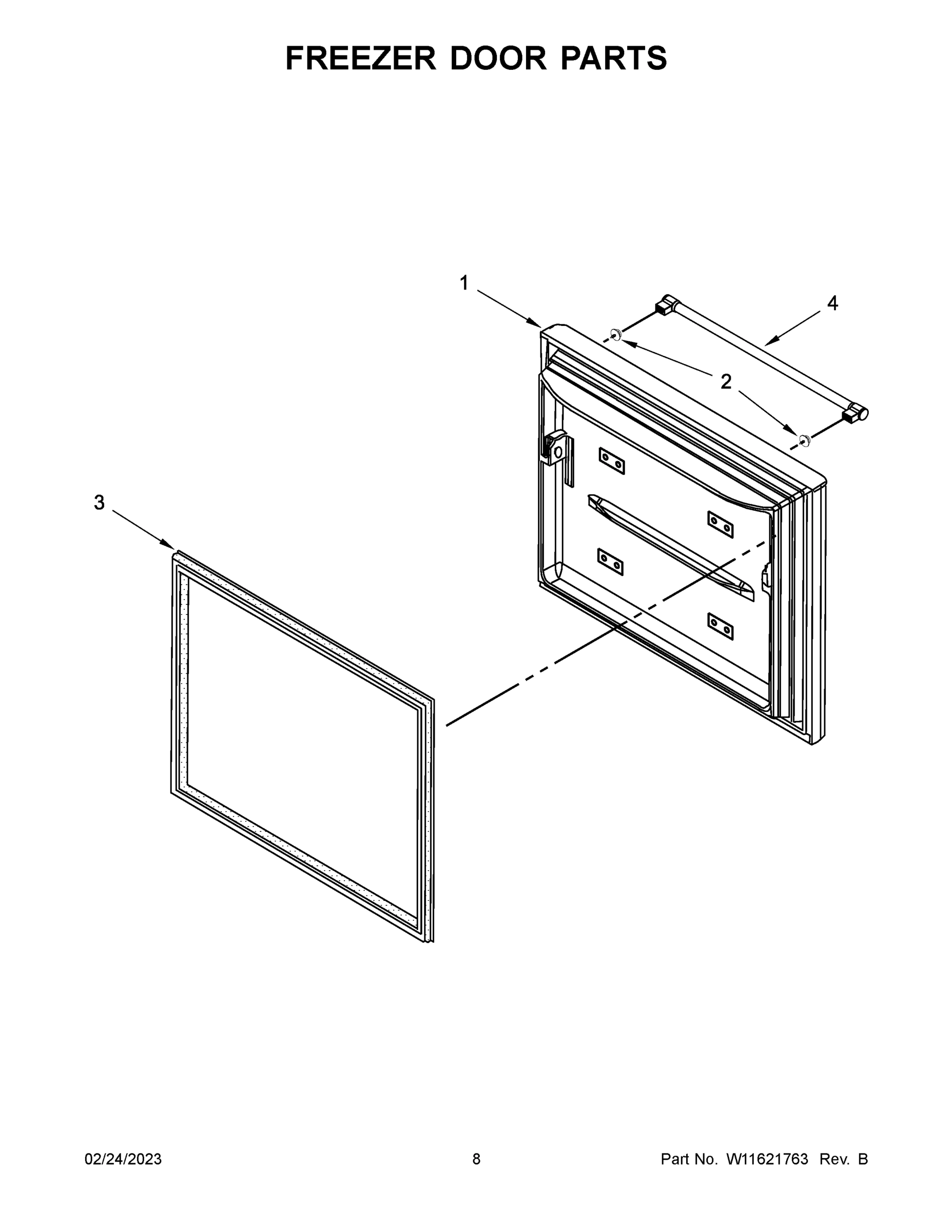 05 - FREEZER DOOR PARTS