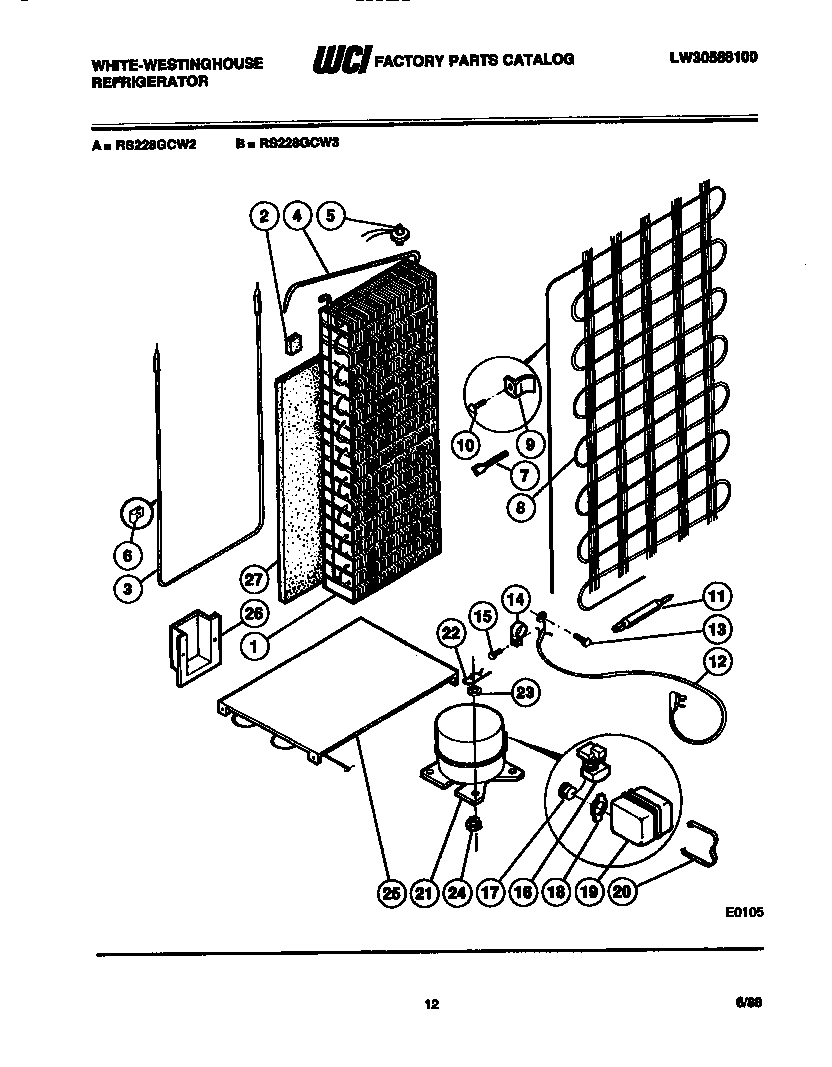 07 - SYSTEM AND AUTOMATIC DEFROST PARTS