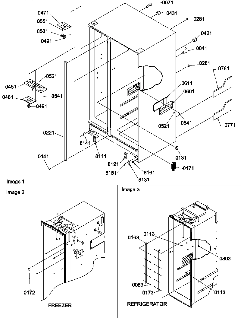 02 - CABINET PARTS