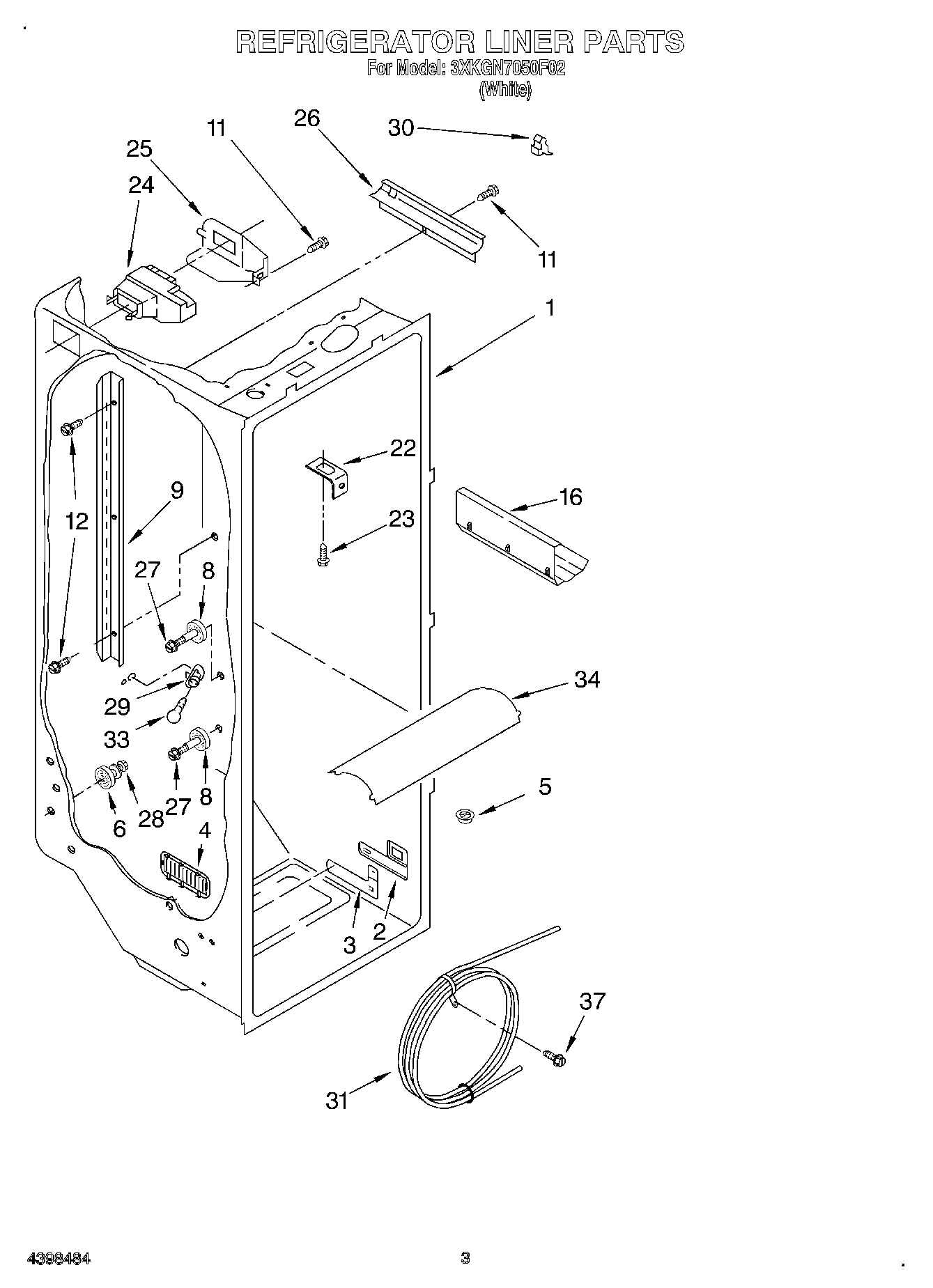 02 - REFRIGERATOR LINER