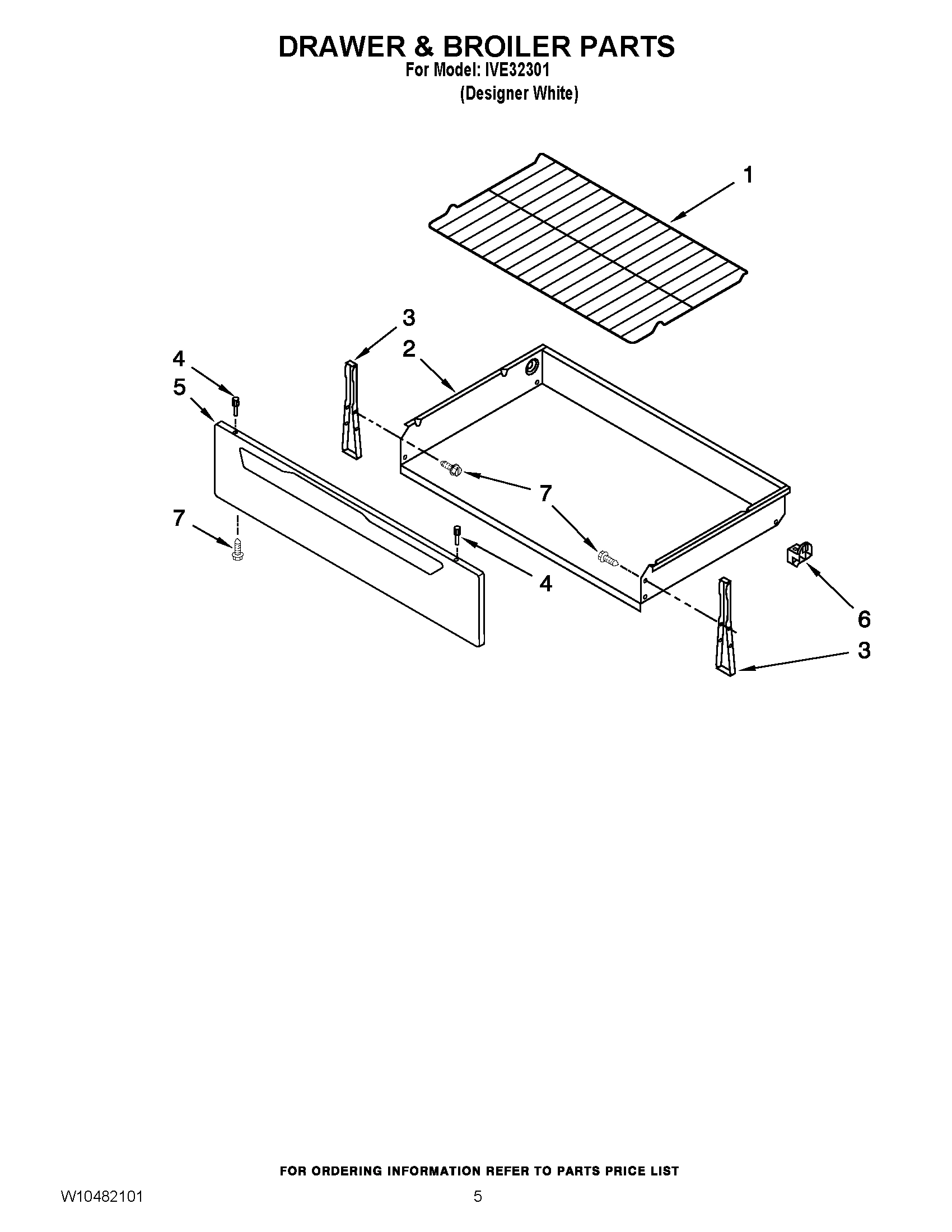 04 - DRAWER & BROILER PARTS