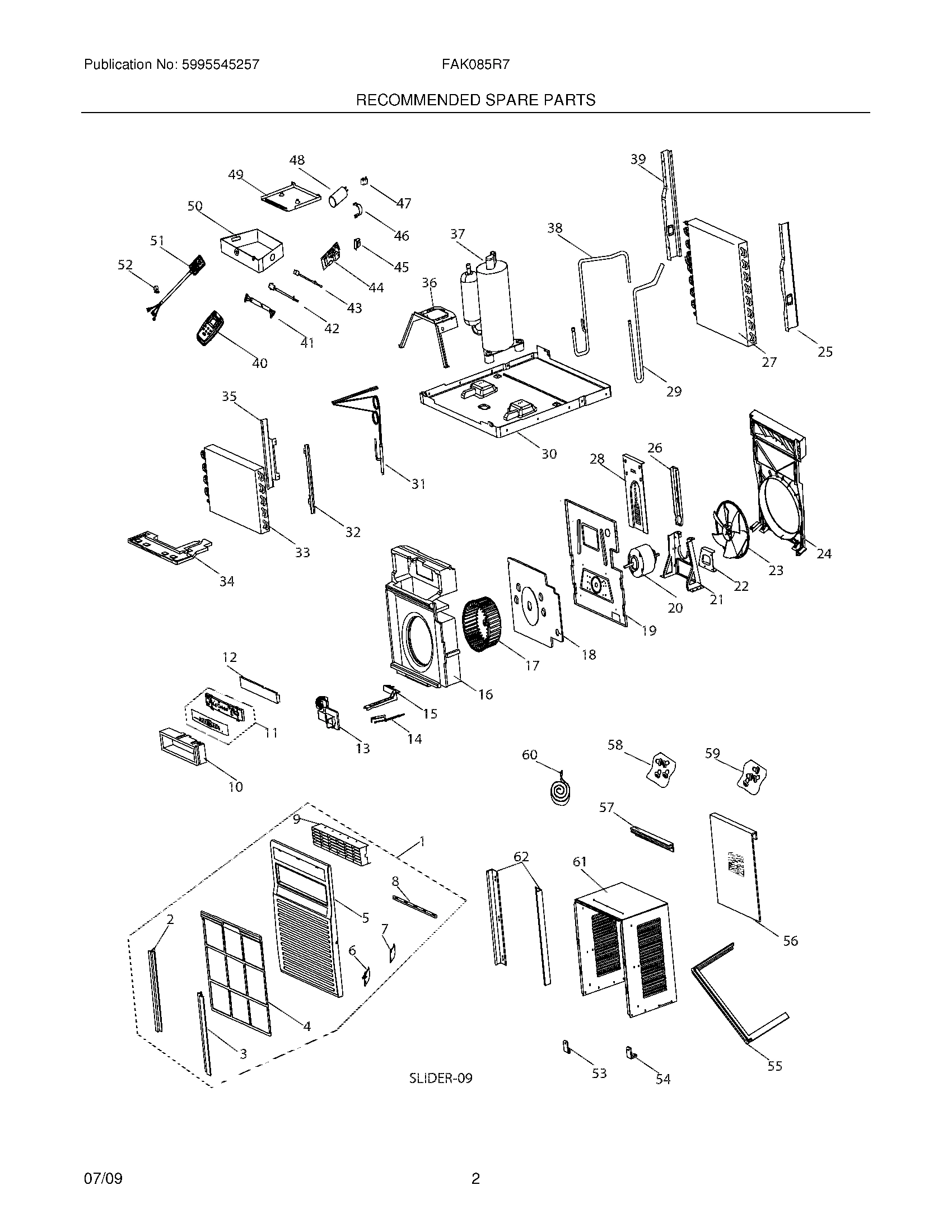 03 - RECOMMENDED SPARE PARTS