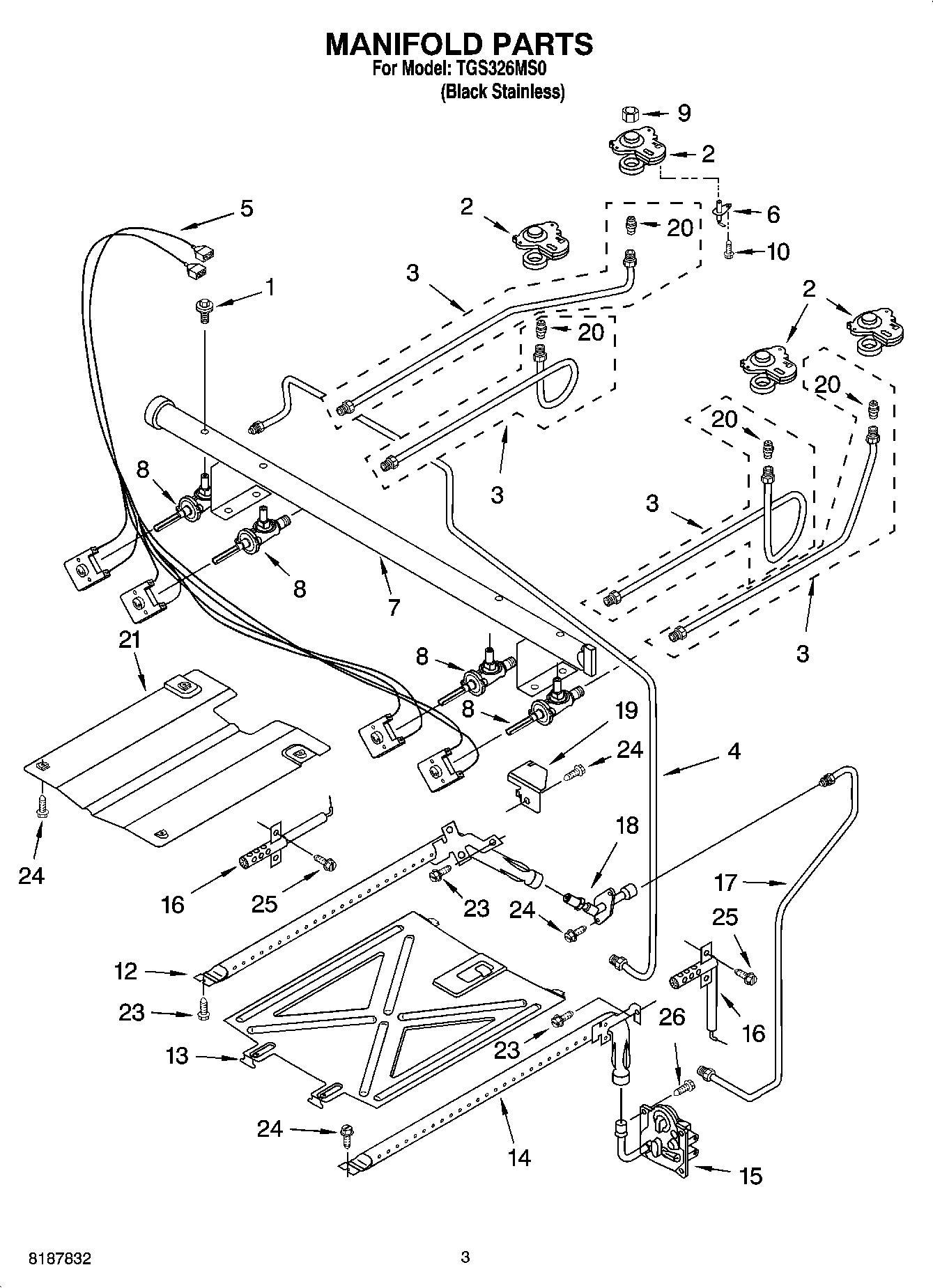 03 - MANIFOLD PARTS