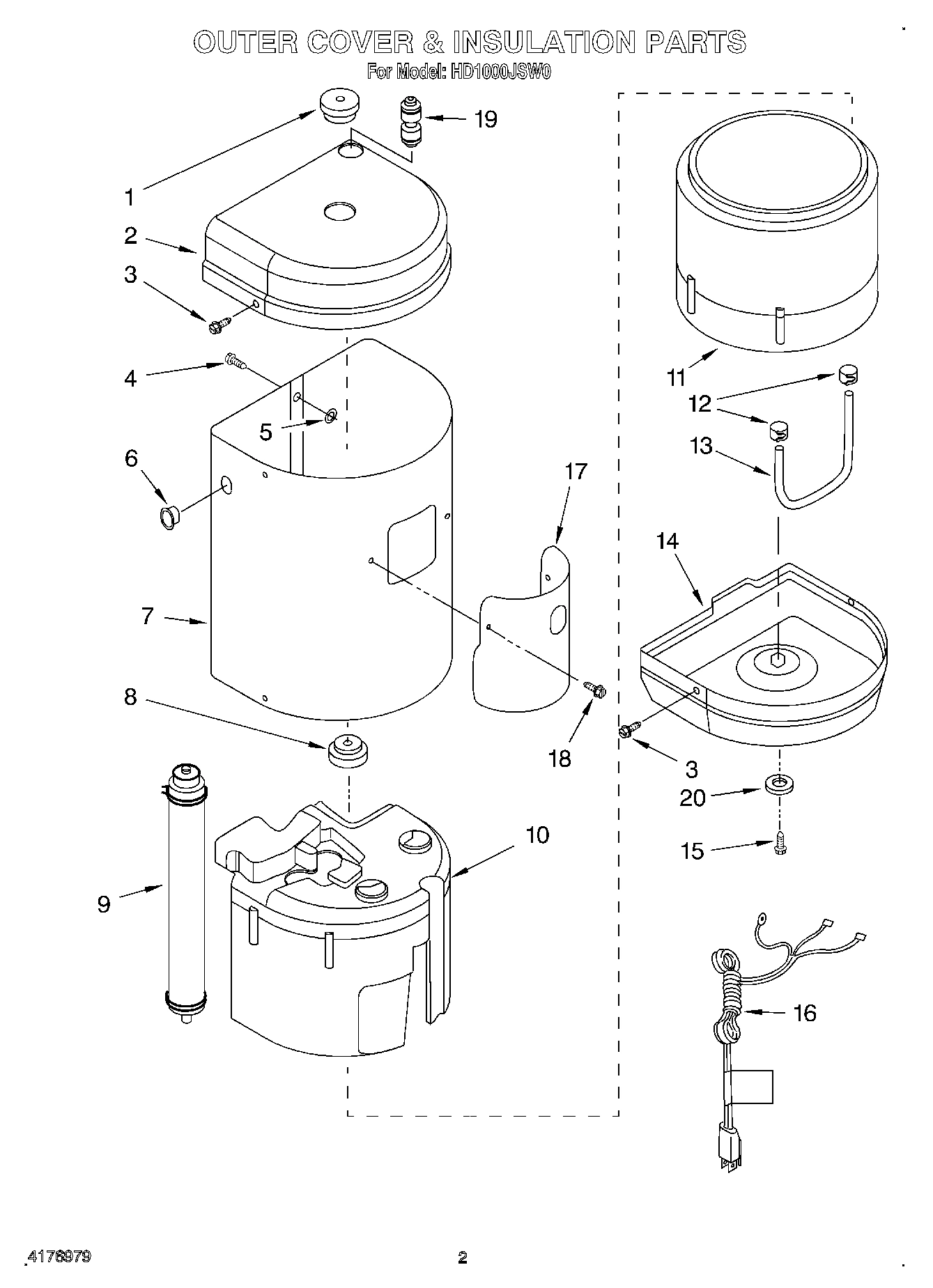 02 - OUTER COVER & INSULATION, LITERATURE