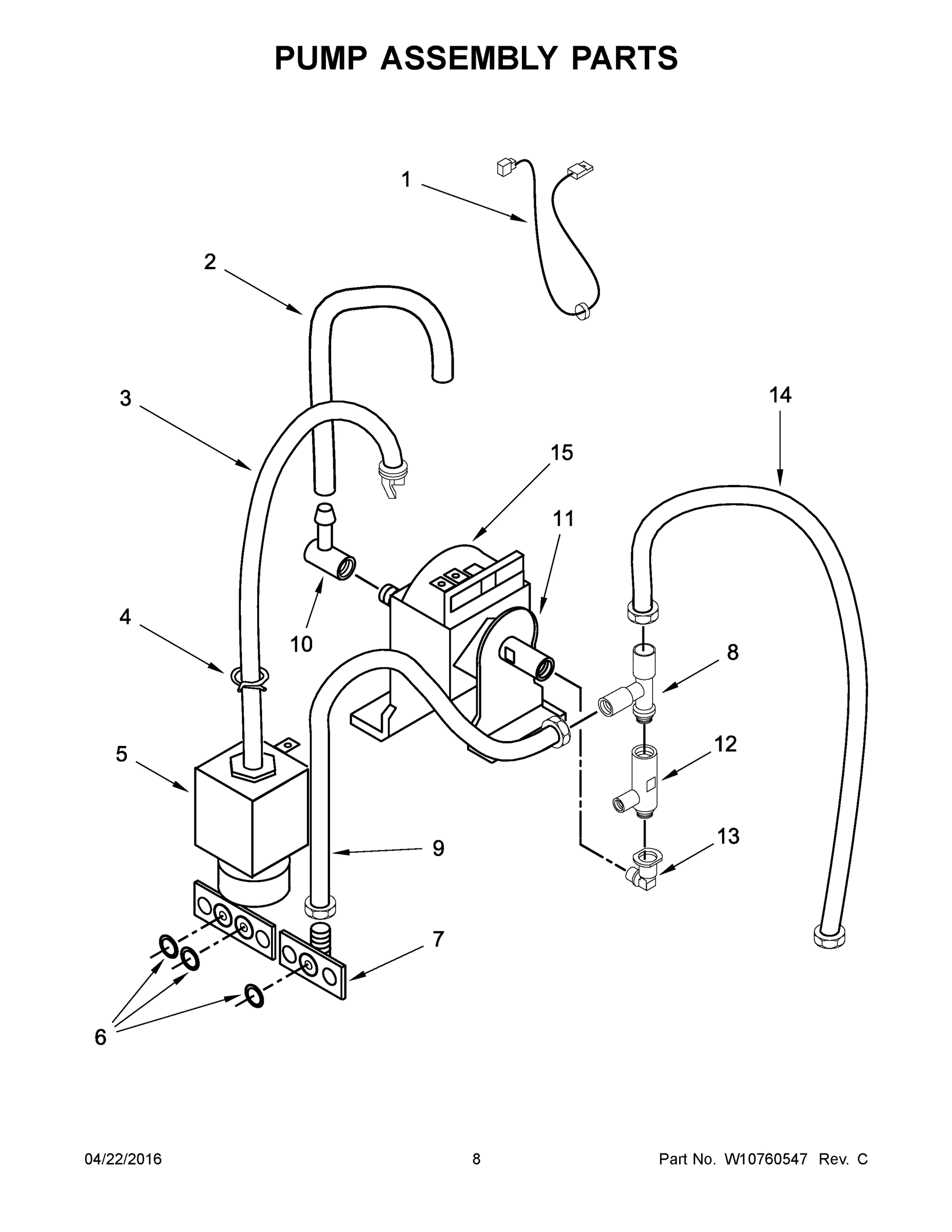 05 - PUMP ASSEMBLY PARTS