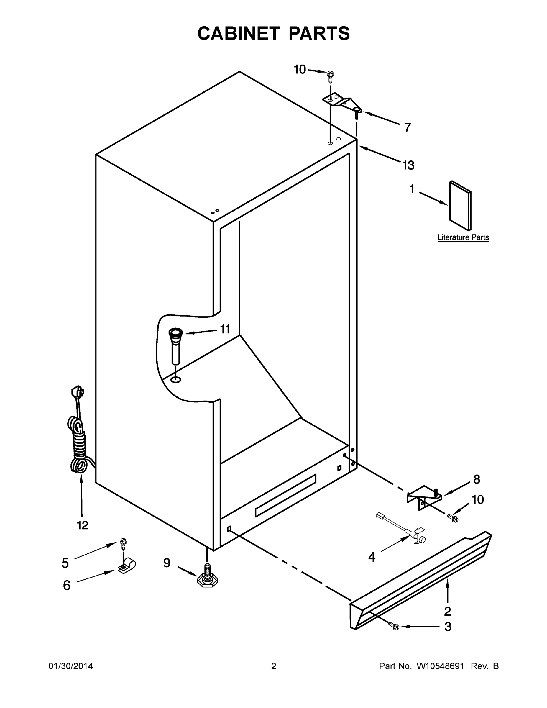 02 - CABINET PARTS