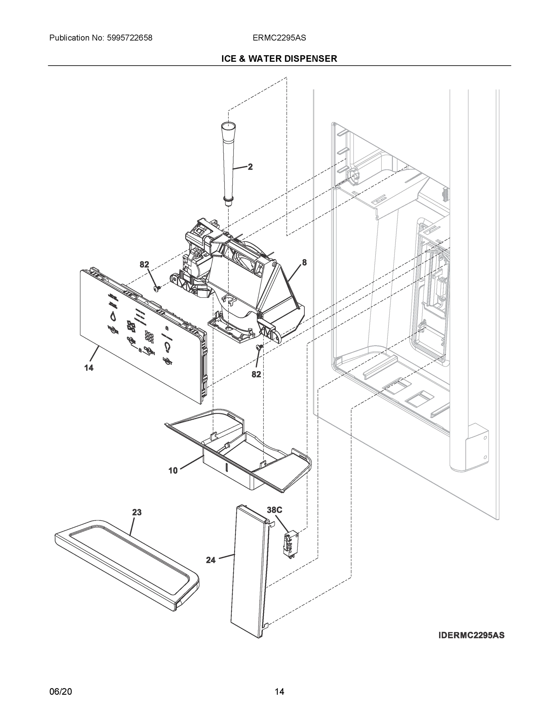 08 - ICE & WATER DISPENSER
