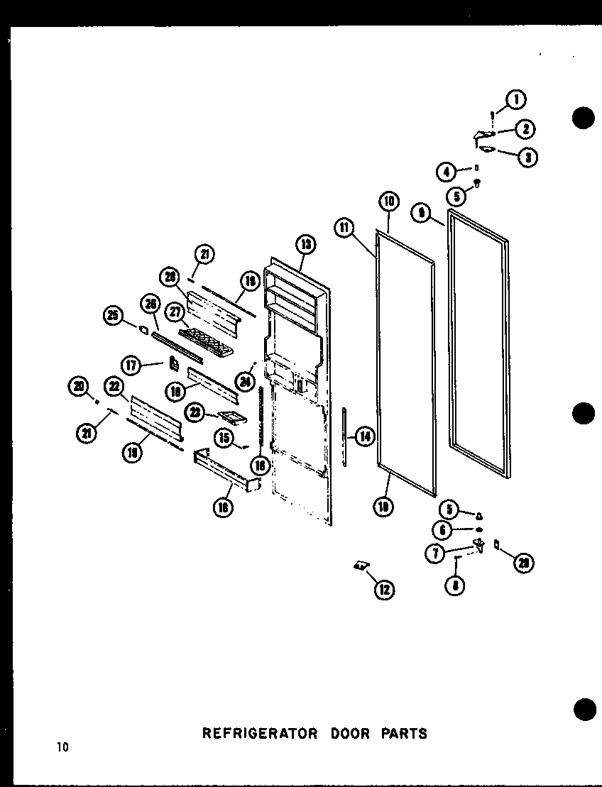 13 - REF DOOR PARTS