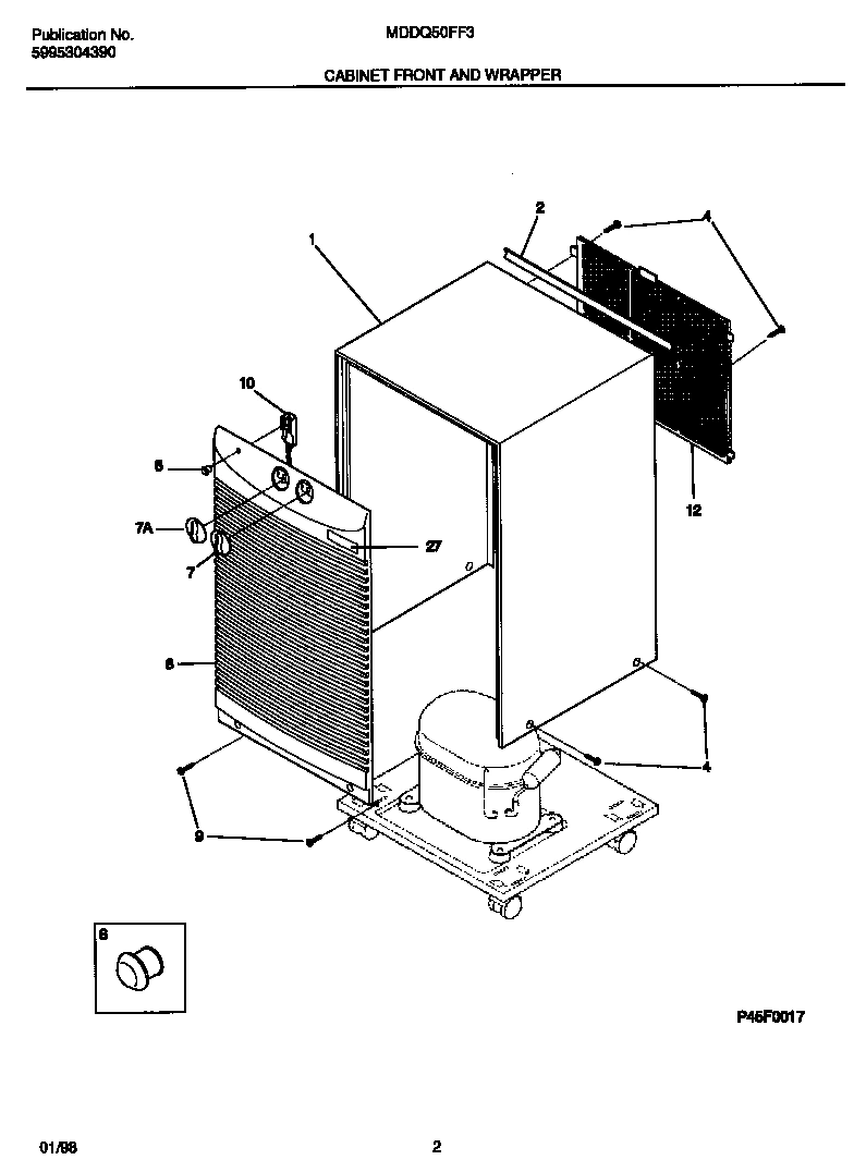 02 - CABINET FRONT AND WRAPPER