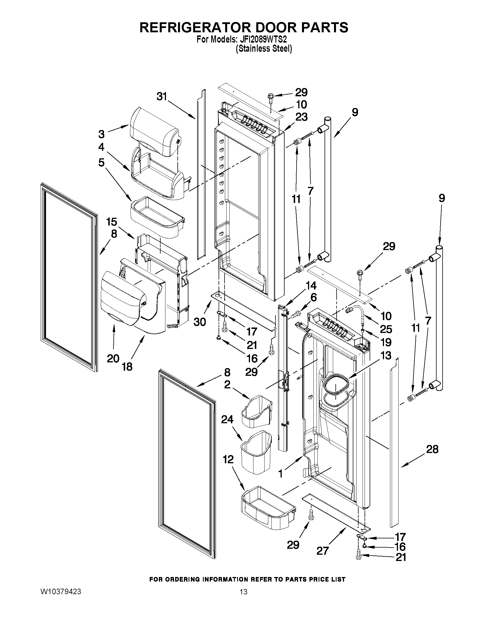 07 - REFRIGERATOR DOOR PARTS