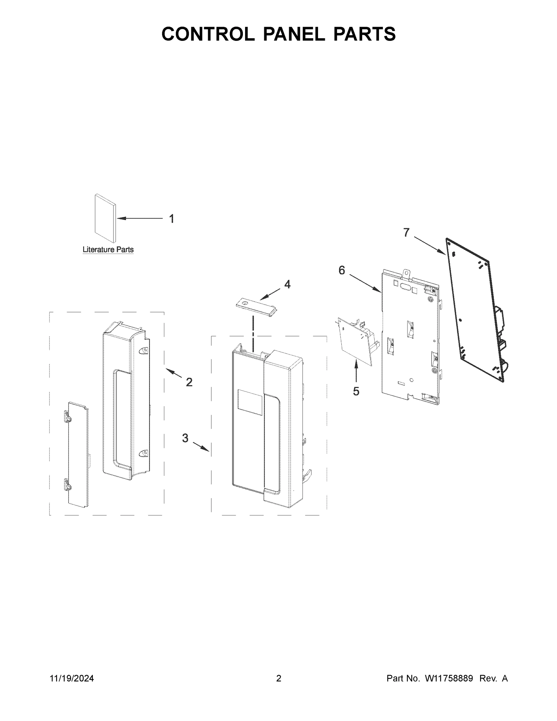 02 - CONTROL PANEL PARTS