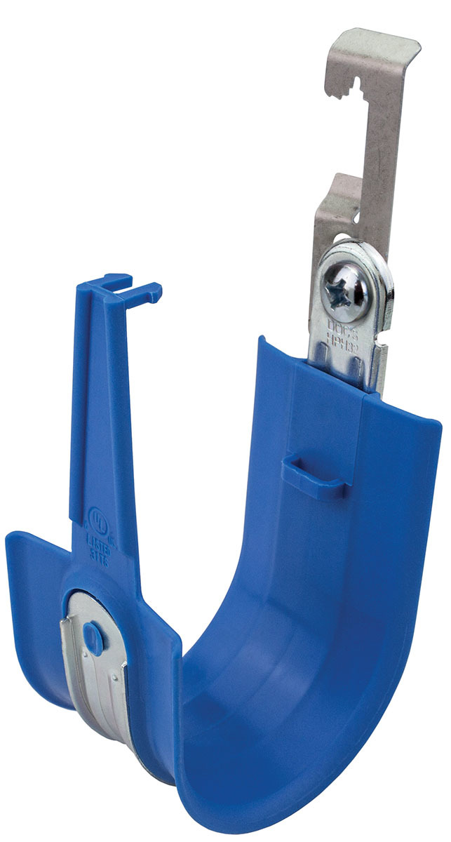 JH32W 2 J-Hook Cable Support with Batwing Drop Wire Attachment