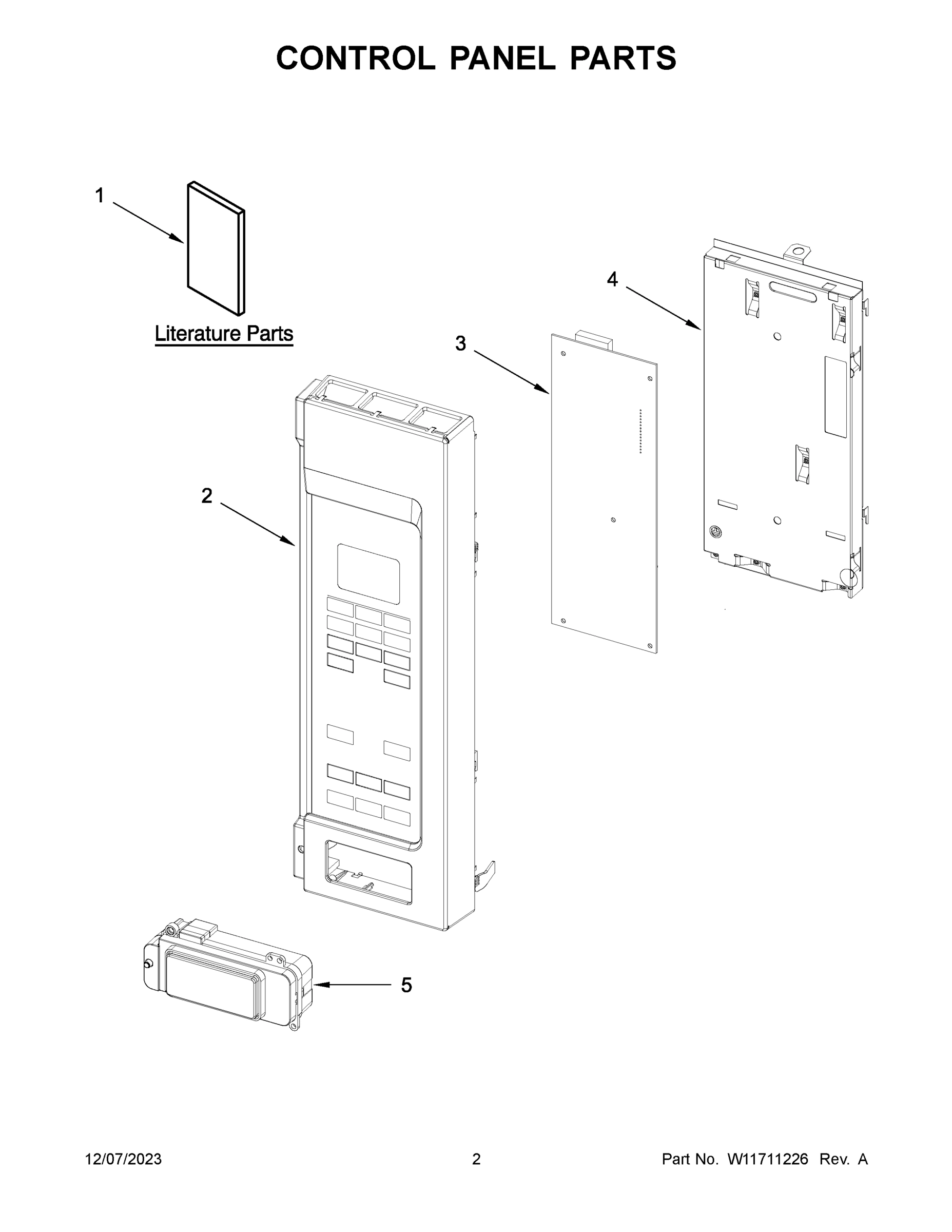 02 - CONTROL PANEL PARTS