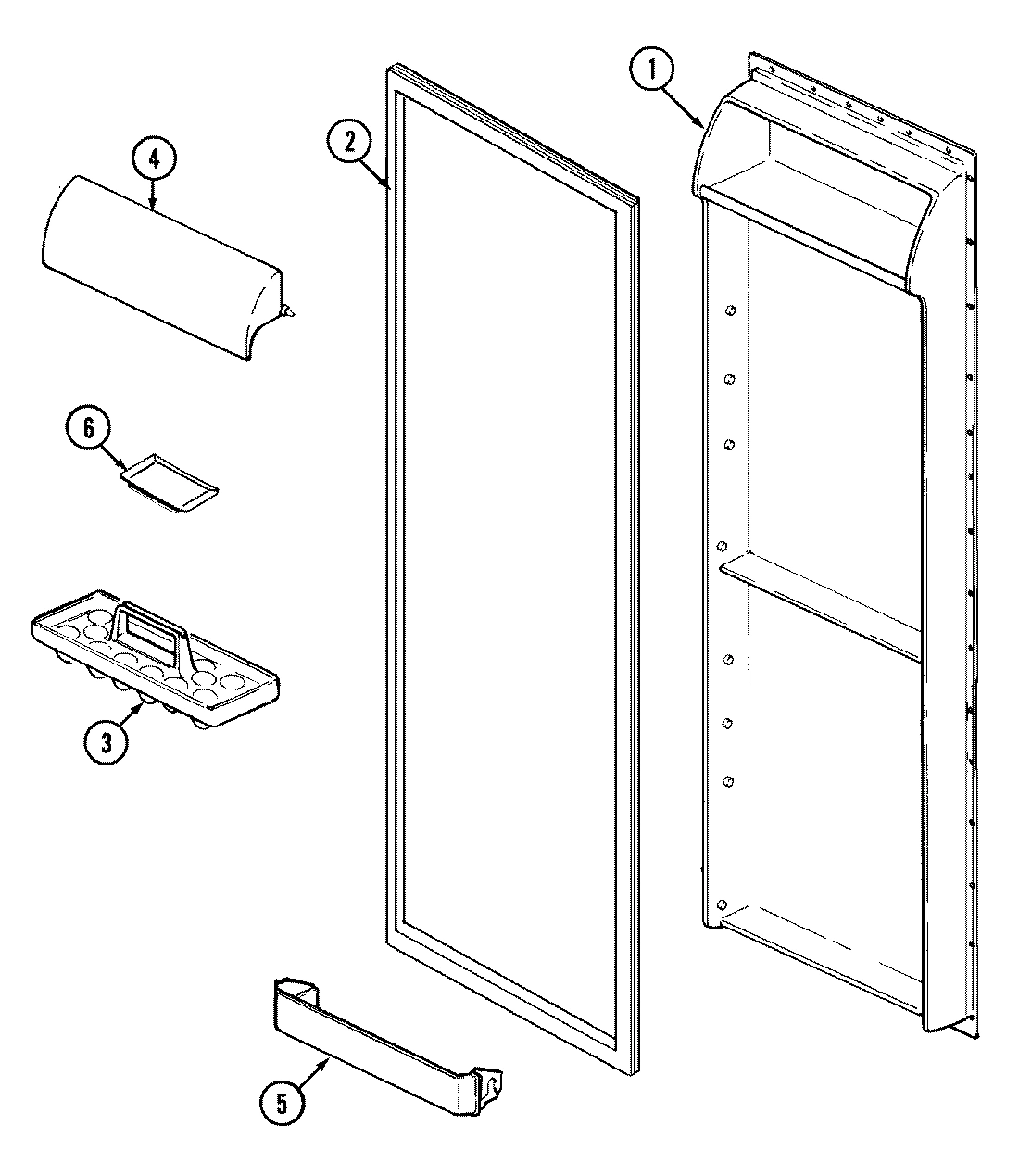 05 - FRESH FOOD INNER DOOR