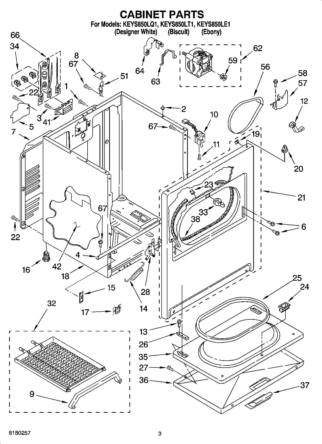 02 - CABINET PARTS