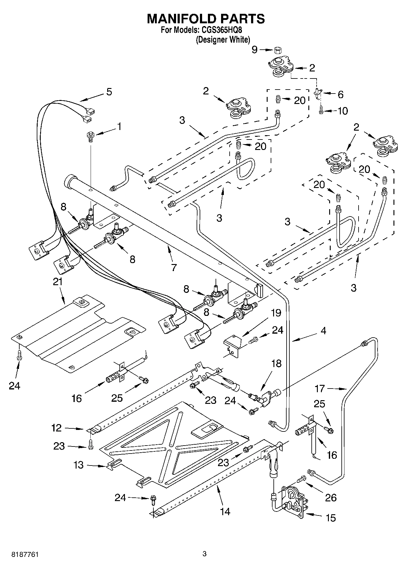 03 - MANIFOLD PARTS